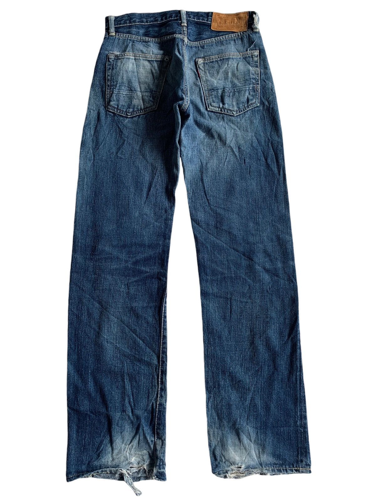 Japanese Brand × Kapital × Vintage BORNFREE 30TH ANNIVERSARY JAPANESE SELVEDGE DISTRESSES DENIM Size US 29 - 2 Thumbnail