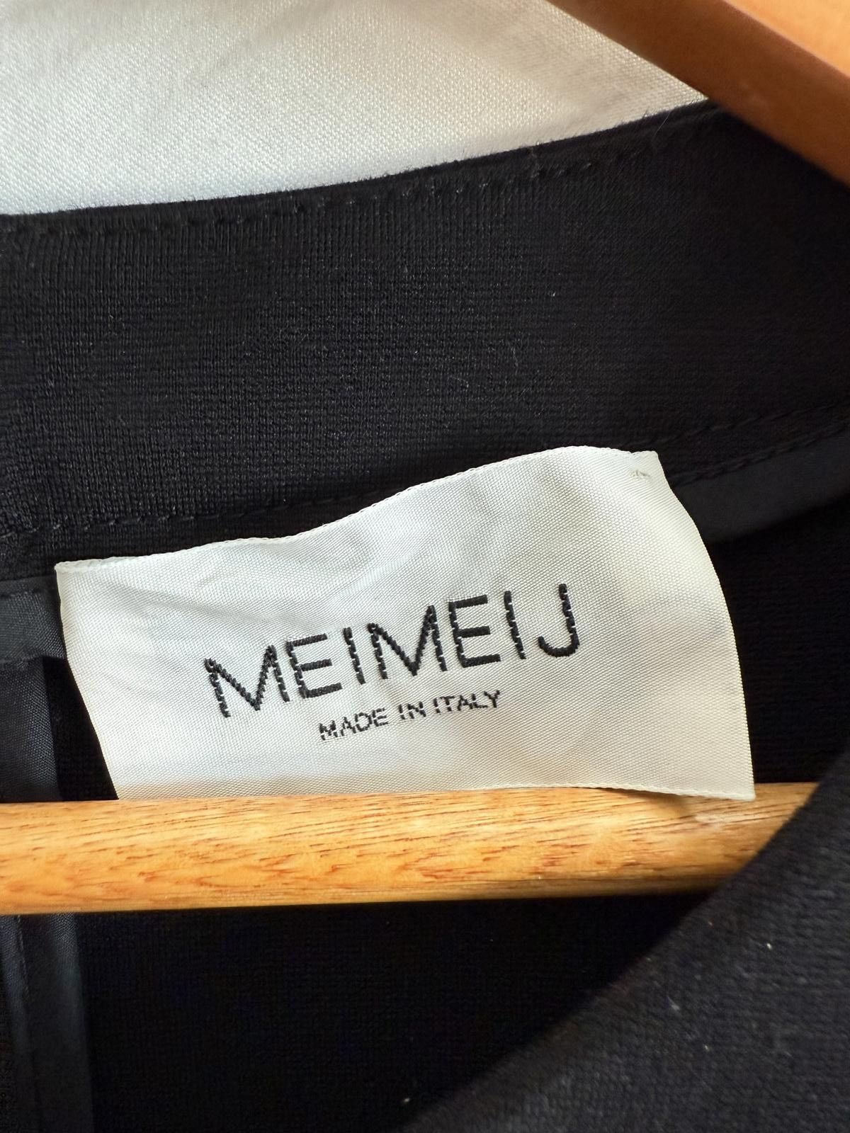 Other MEIMEIJ Black Short Sleeve Top with Pleated Hem Size S / US 4 / IT 40 - 4 Thumbnail