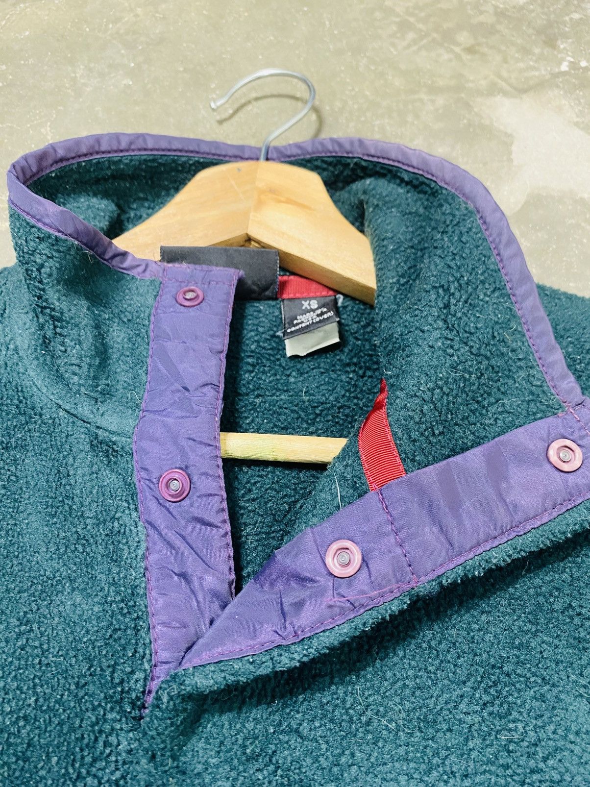 Patagonia Vintage Patagonia Half Button-Tap Fleece Jacket Size US S / EU 44-46 / 1 - 8 Thumbnail