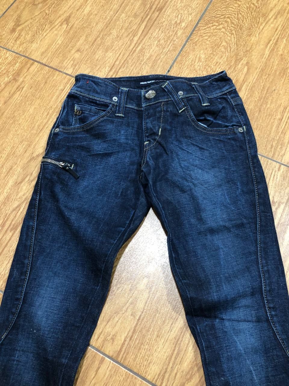 Miss Sixty MISS SIXTY Vintage Wash Jeans Regular Fit streetwear Size 23" - 19 Thumbnail