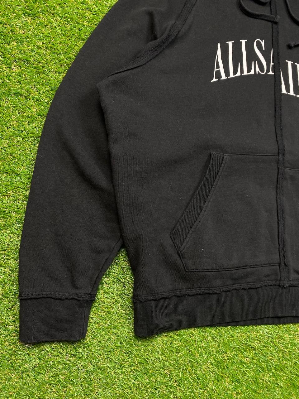 Allsaints × Vintage Vintage Allsaints y2k Stitched style Diverge Hoodie Size US M / EU 48-50 / 2 - 2 Thumbnail