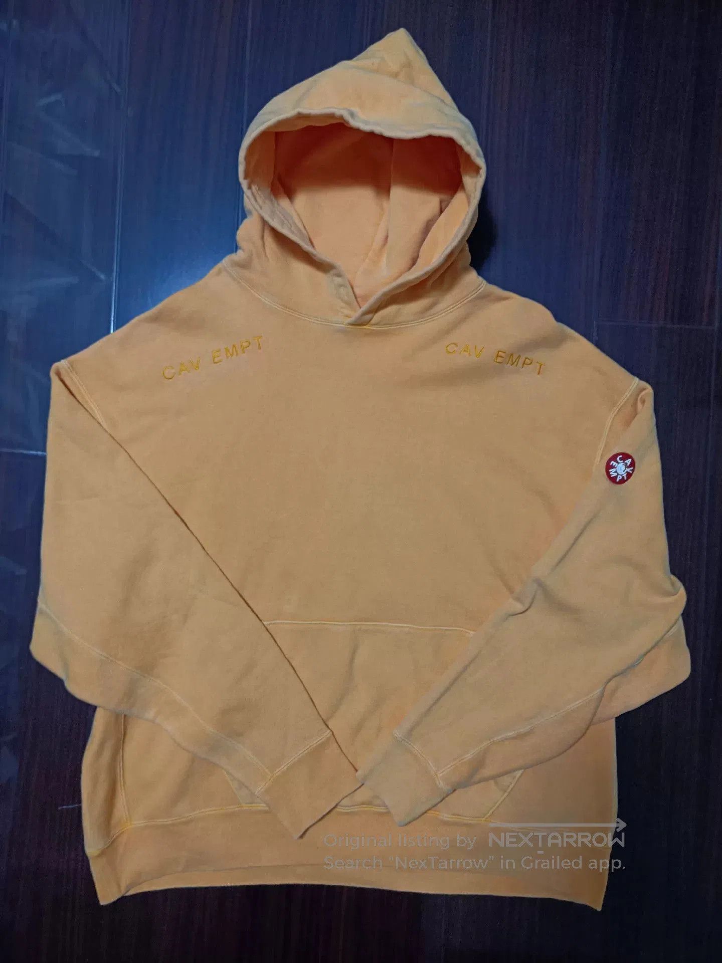 Cav Empt CAVEMPT 19aw Washed Hoodie. Size US XL / EU 56 / 4 - 1 Thumbnail