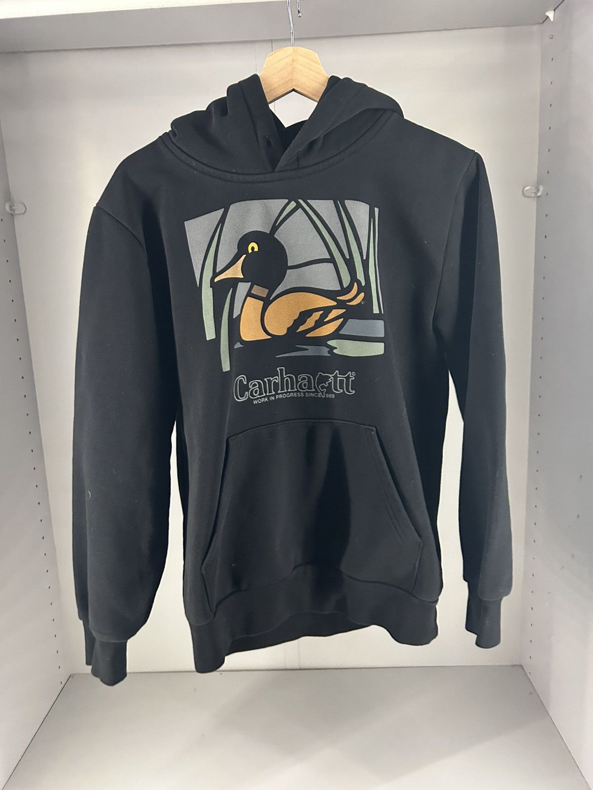 Carhartt black carhartt hoodie Size US XS / EU 42 / 0 - 3 Thumbnail
