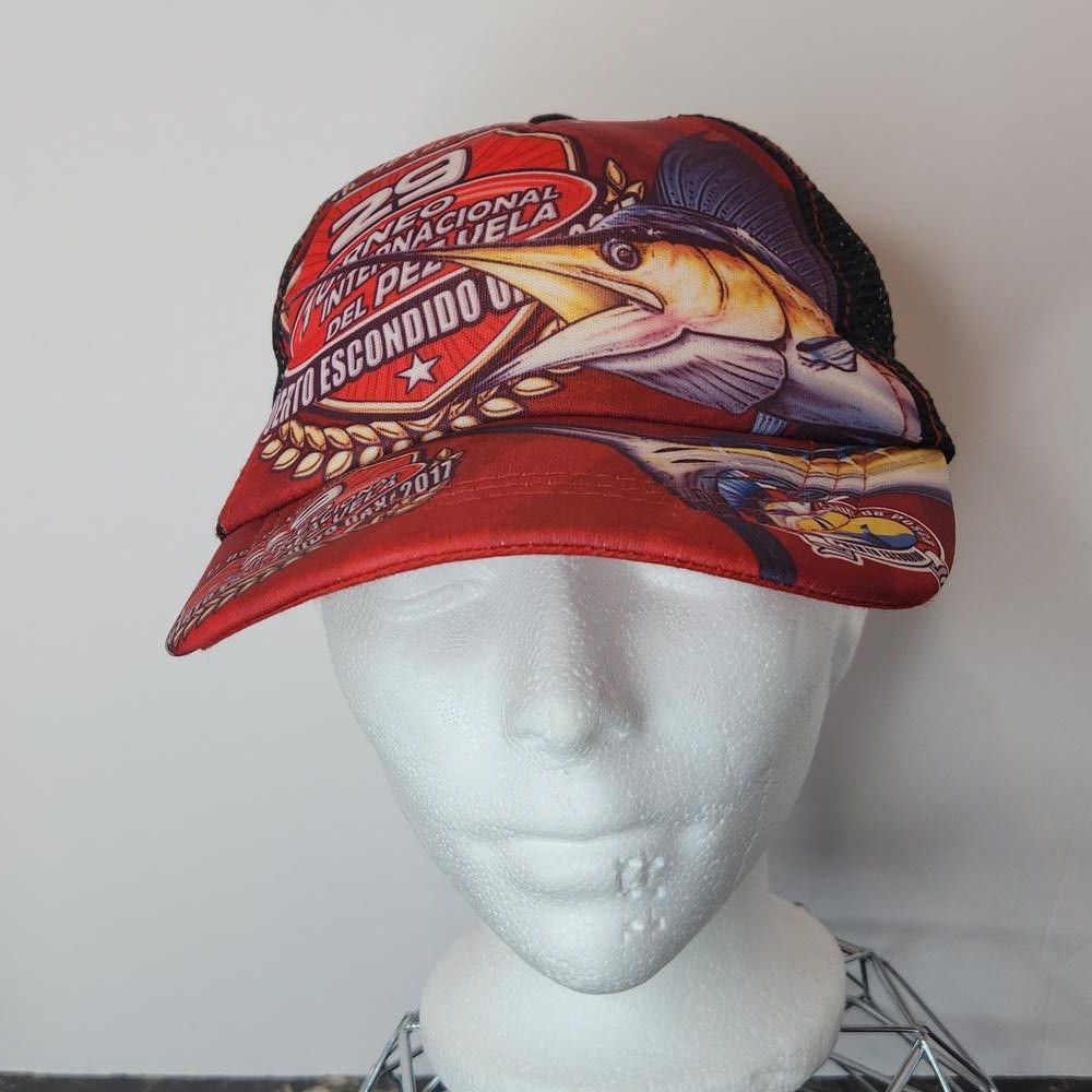 Other Fishing Trucker Cap Adjustable Velcros Size ONE SIZE - 1 Thumbnail