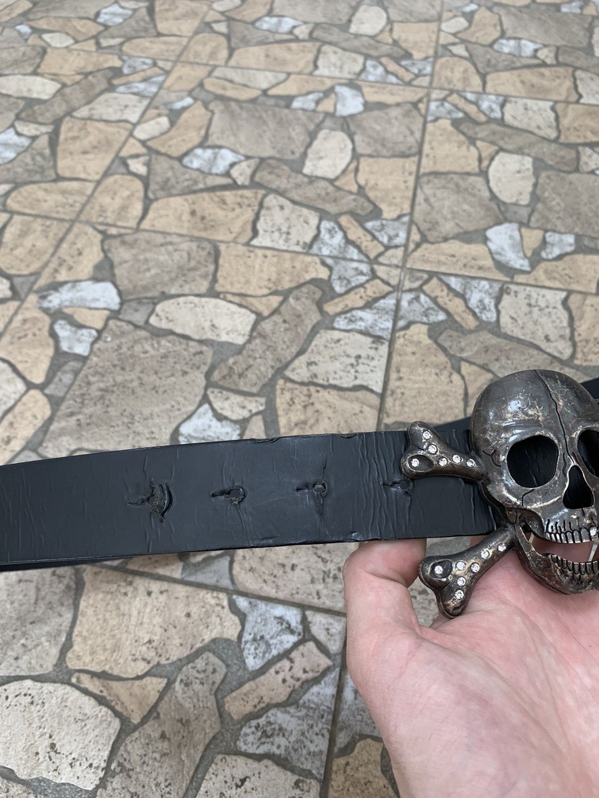 Other Y2K Skull Belt Size ONE SIZE - 6 Thumbnail