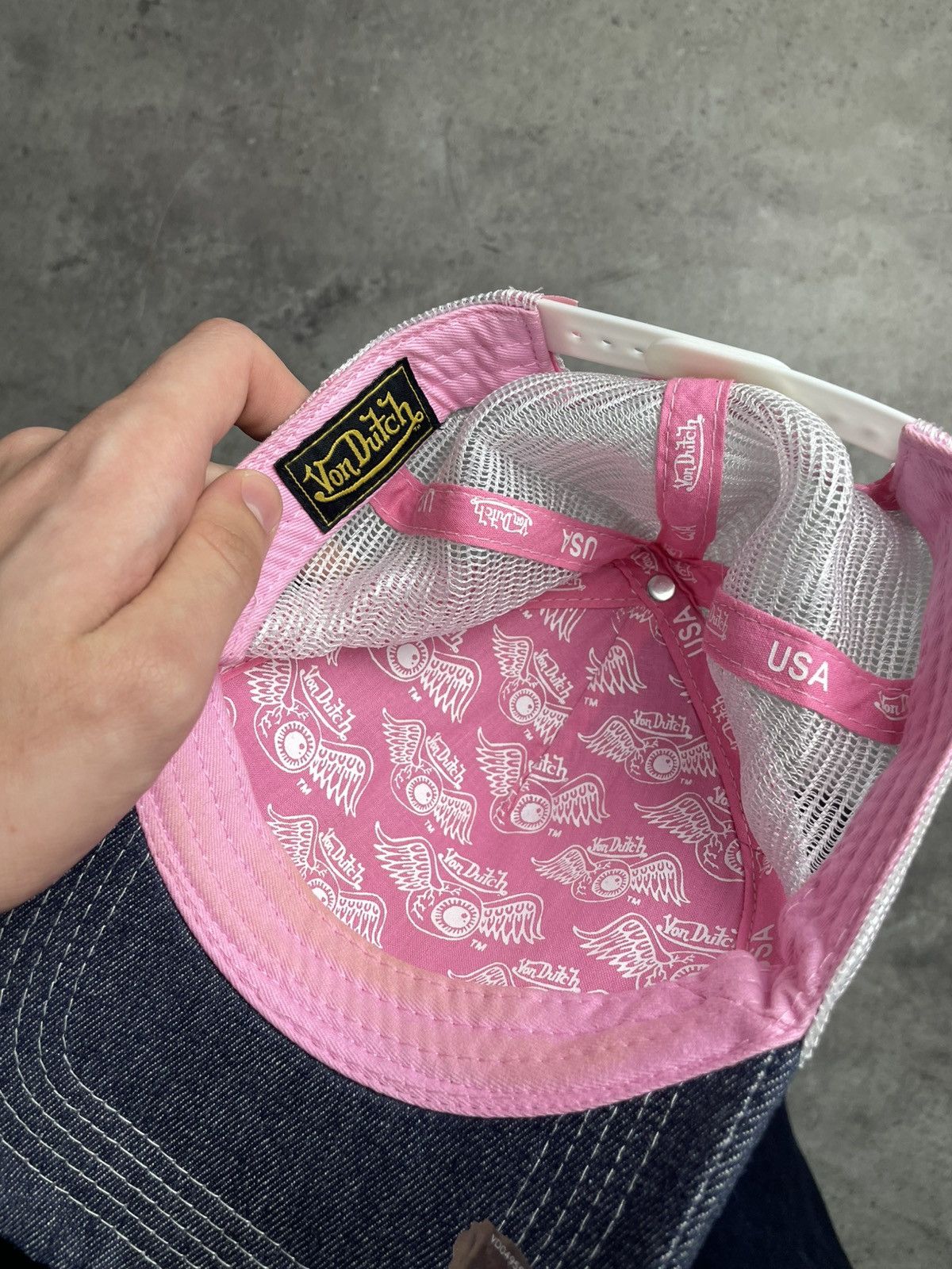 Von Dutch Vintage 90s Von Dutch Cap / Von Dutch Hat / Sq Size ONE SIZE - 6 Thumbnail