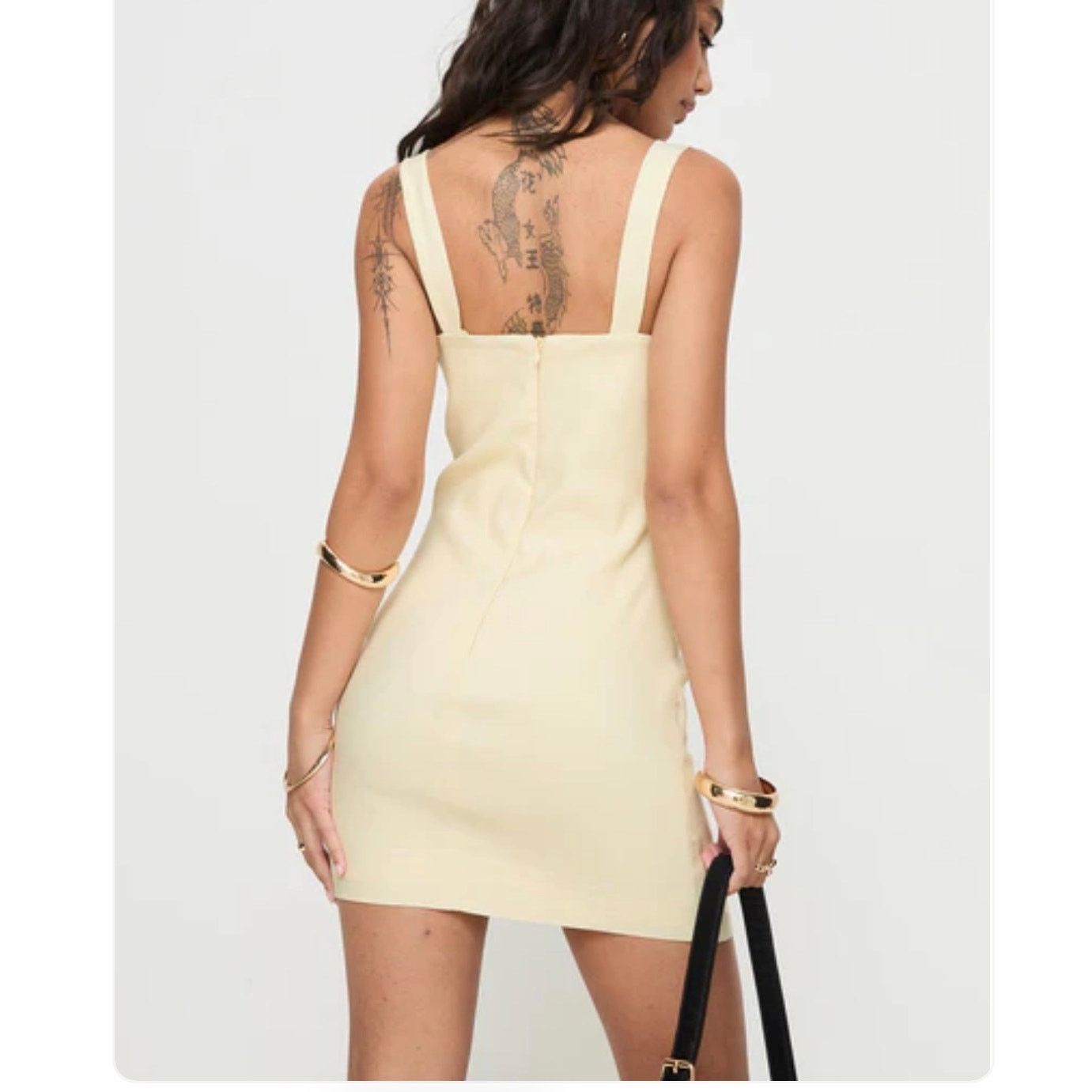 PRINCESS POLLY Princess Polly-Estrello Corset Mini Dress -Cream- size 6-NWT Size M / US 6-8 / IT 42-44 - 2 Thumbnail