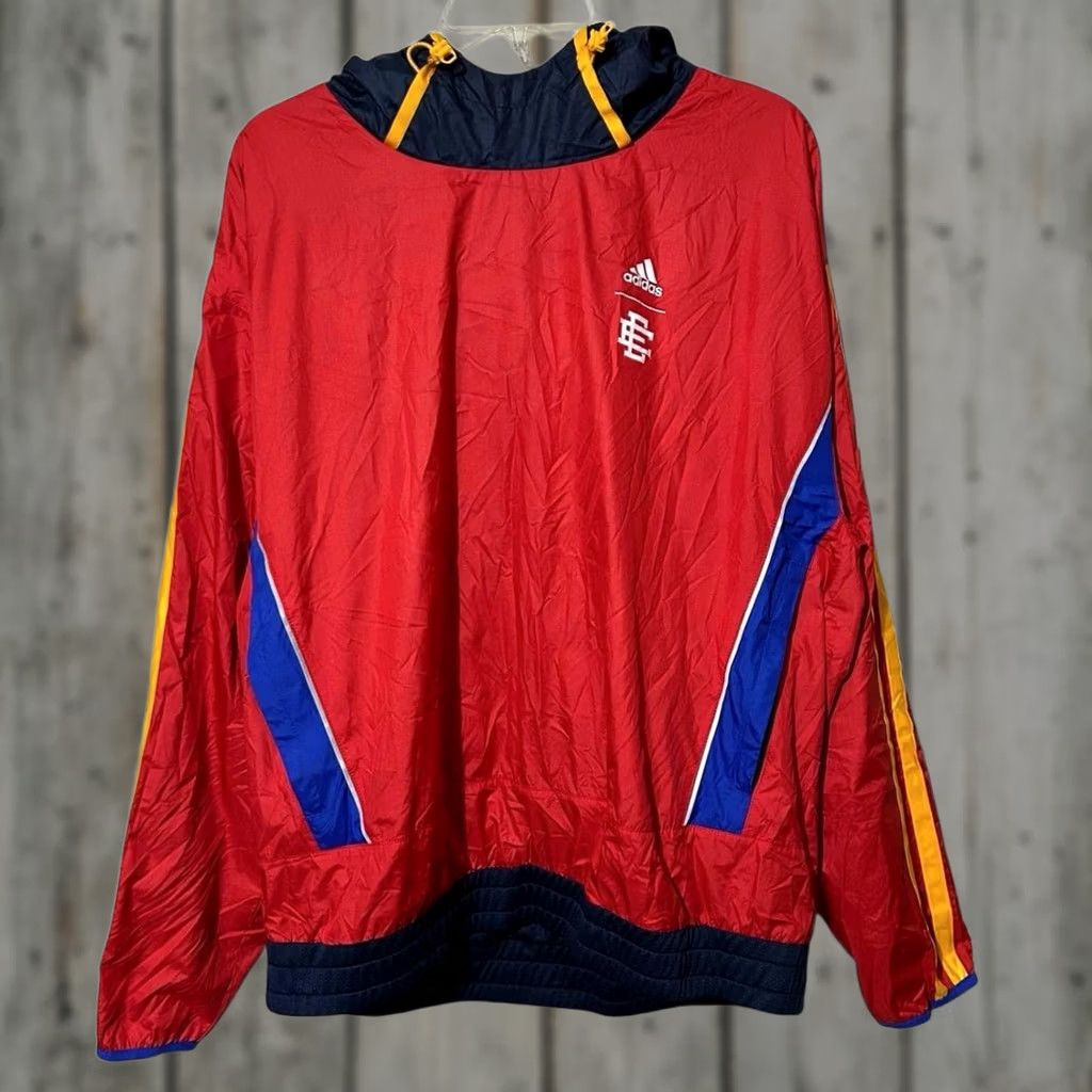 Adidas Adidas McDonald’s All American Basketball Windbreaker Hoodie M Red Mens Size US M / EU 48-50 / 2 - 1 Thumbnail