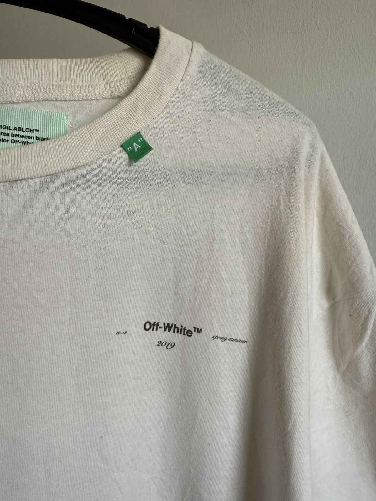 Off-White Off white "impressionism" oversize tee Size US XL / EU 56 / 4 - 6 Thumbnail