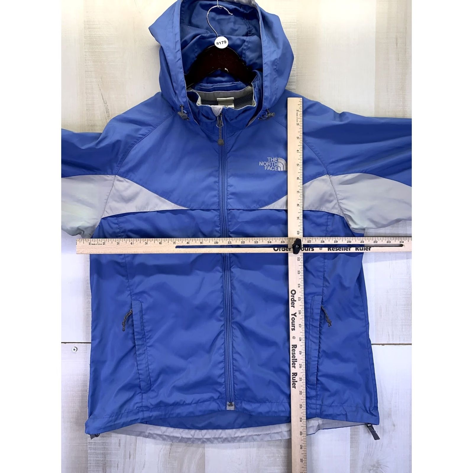 The North Face The North Face Womens Jacket Windbreaker Zip Blue Sze M-8179 Regular XS? Size M / US 6-8 / IT 42-44 - 4 Thumbnail