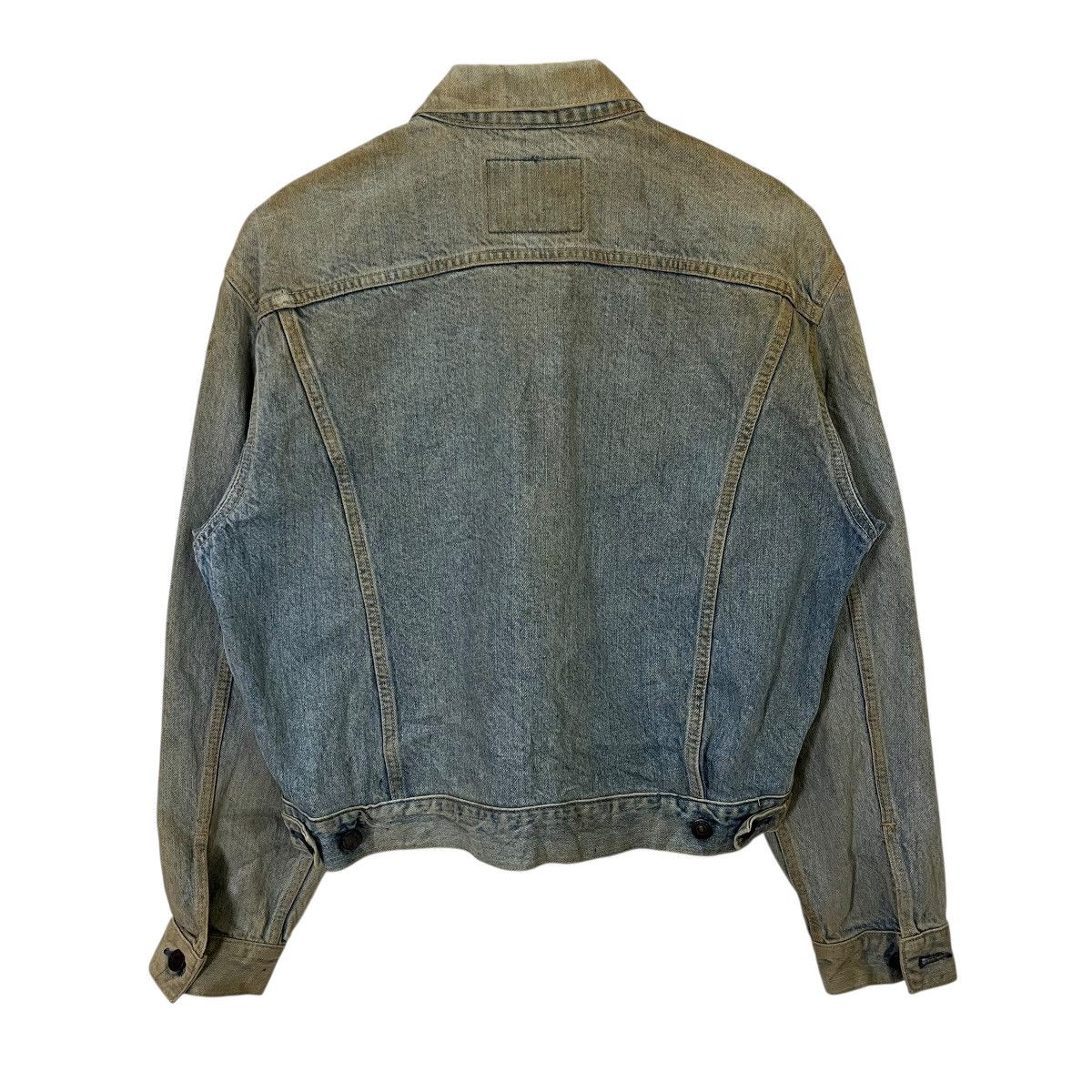 Edwin Vintage 90s Edwin Distressed Denim Jacket Size US M / EU 48-50 / 2 - 8 Thumbnail
