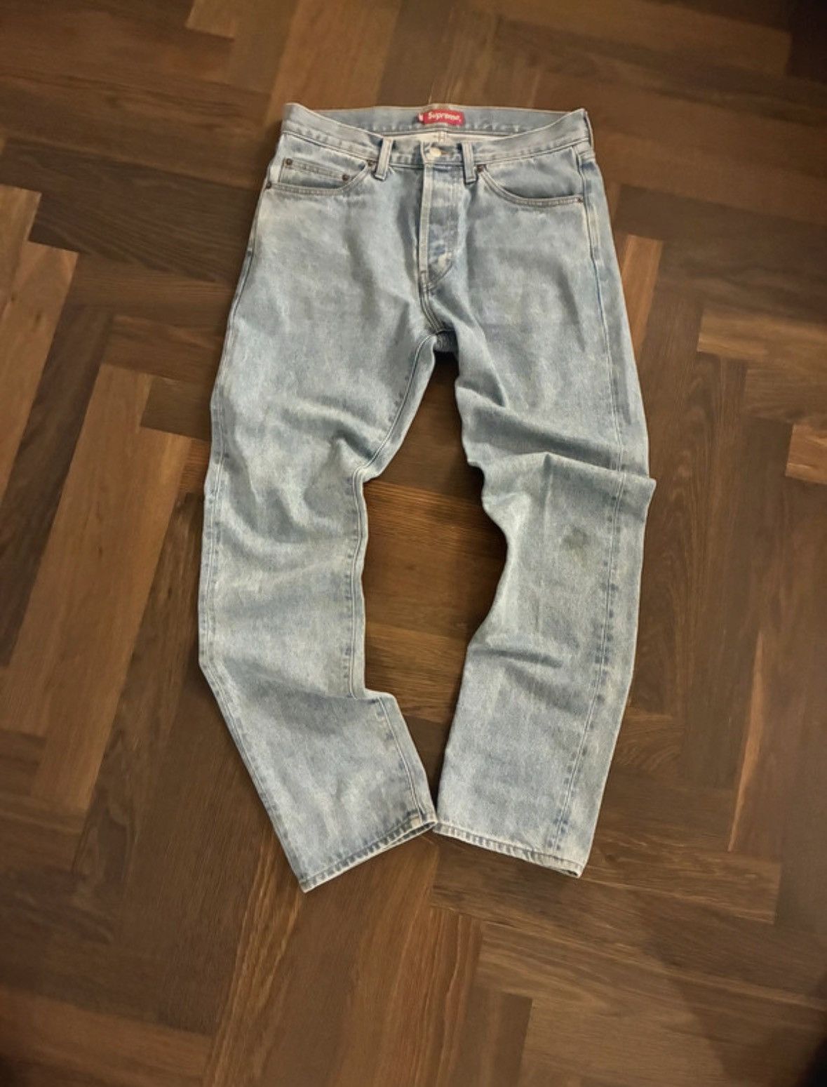 Supreme Supreme NY Indigo Denim Size US 30 / EU 46 - 1 Thumbnail