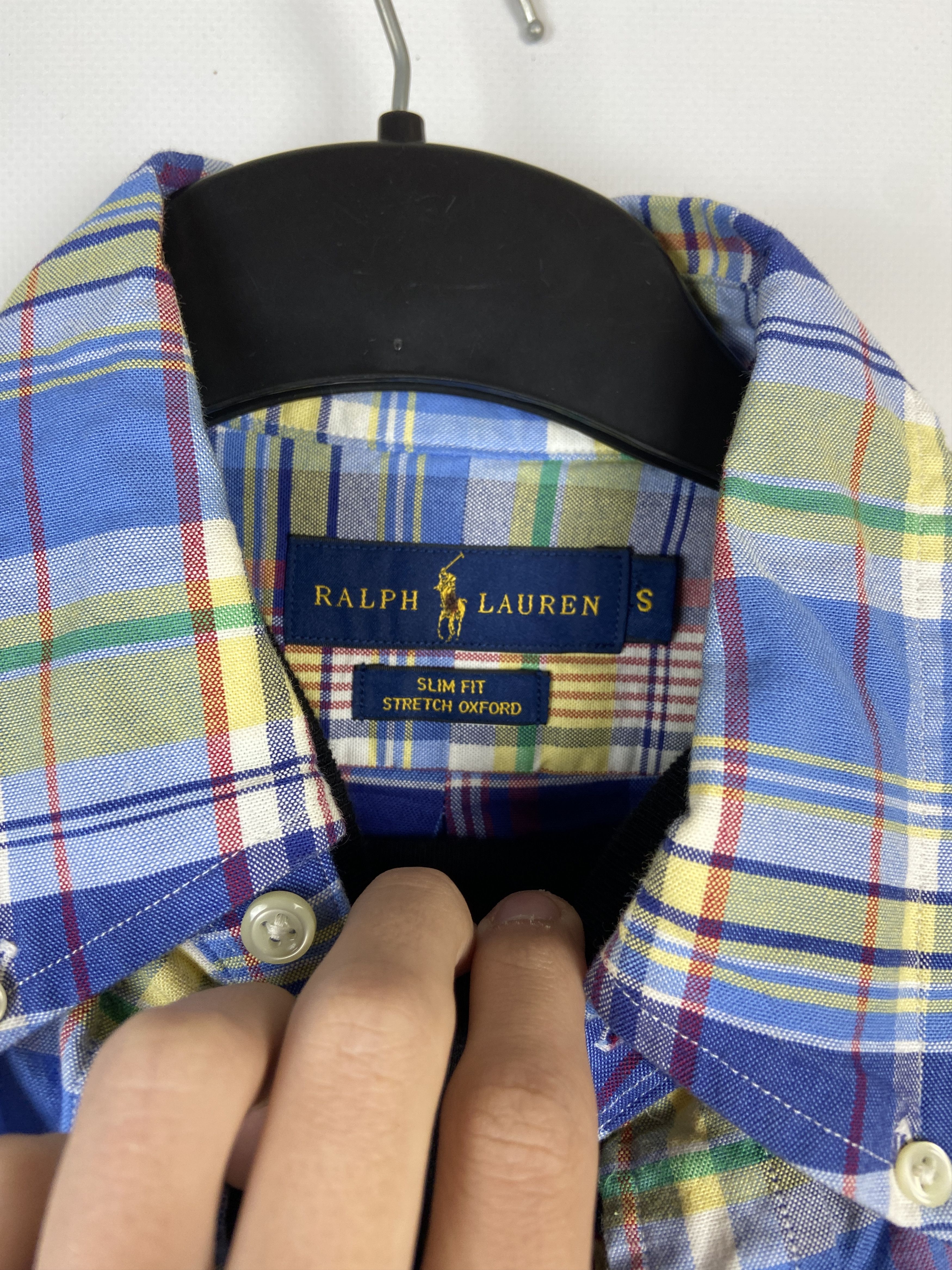 Flannel Flannel Polo Ralph Lauren Vintage Mens Shirt Size US S / EU 44-46 / 1 - 5 Thumbnail