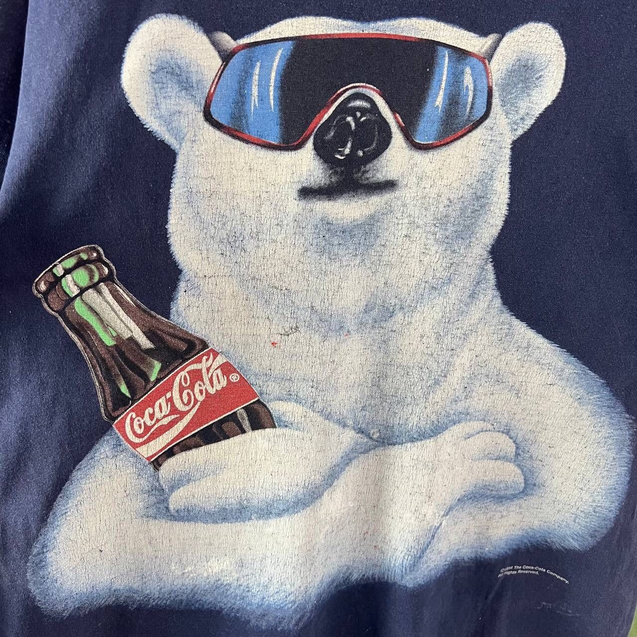 Coca Cola 1994 Tee Coca Cola Vintage Bear Big Logo Single Stitch Size US XL / EU 56 / 4 - 4 Thumbnail