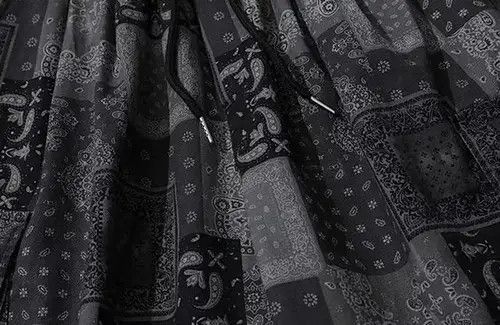 Japanese Brand 21SS Tokyo Union Black Grey Bandana Paisley Shorts Size US 32 / EU 48 - 4 Thumbnail