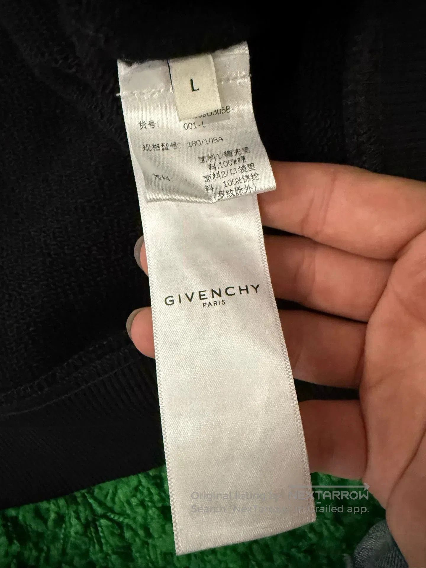 Givenchy Givenchy Black Hoodie. Size US L / EU 52-54 / 3 - 4 Thumbnail