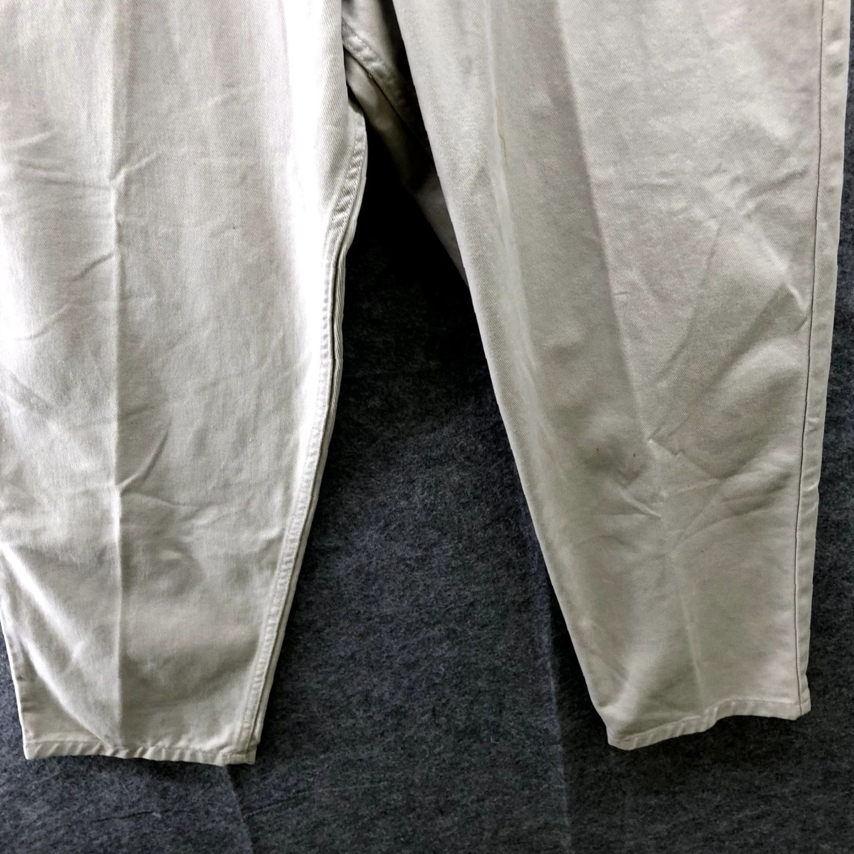 Route 66 NWT Route 66 Relaxed Fit Chino Jeans 5 Pocket Womens 20P Beige Canvas Denim Shirt? Size 42" / US 20 - 4 Thumbnail