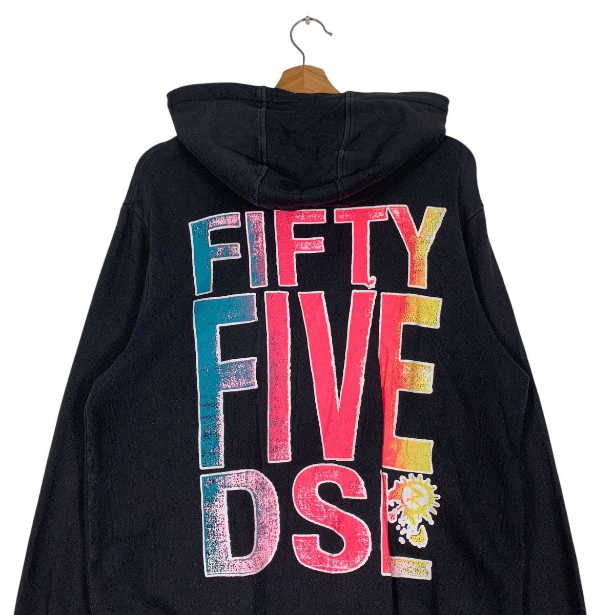 55DSL 55 DSL Big Logo Zipper Hoodies #1199-C55 Size US M / EU 48-50 / 2 - 2 Thumbnail