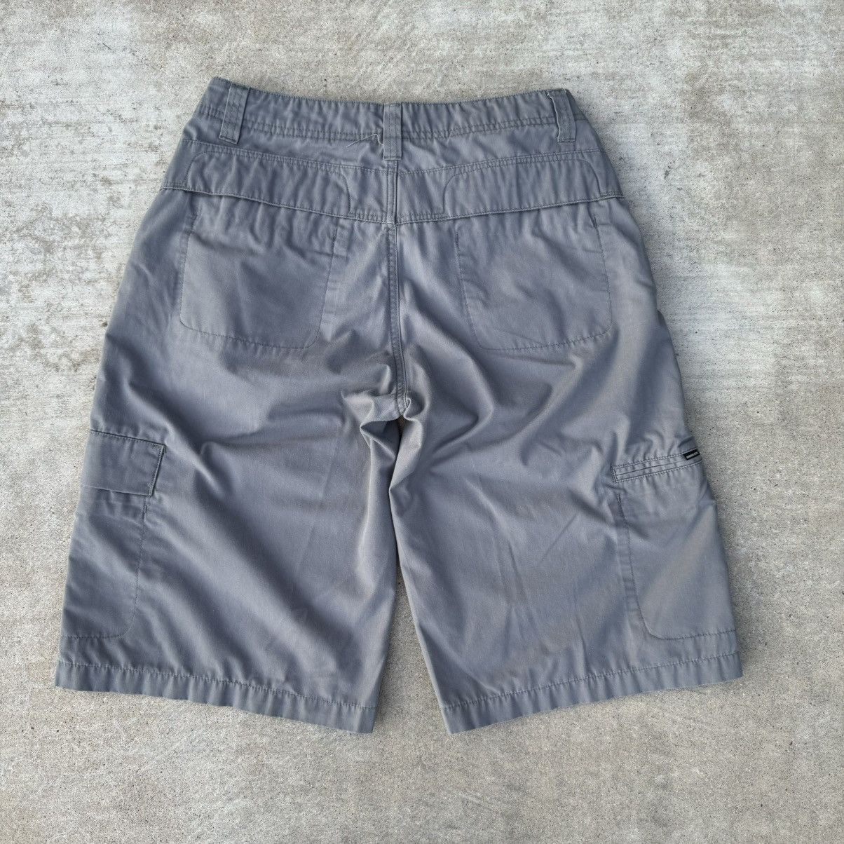 Anchor Blue × Carhartt × JNCO Vintage Y2K Grey Anchor Blue Baggy Skater Cargo Shorts 30 Size US 30 / EU 46 - 7 Thumbnail