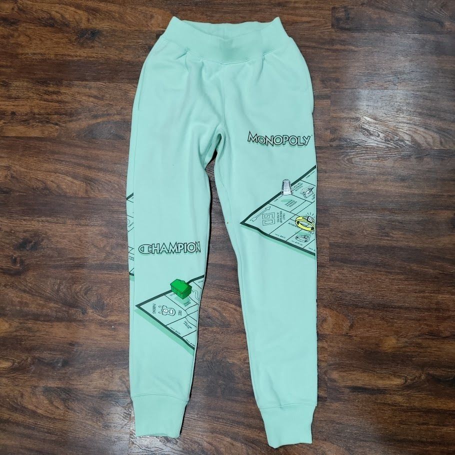 Champion Champion x Hasbro Monopoly Board Men's Mint Green Reverse We Size US 29 - 2 Thumbnail