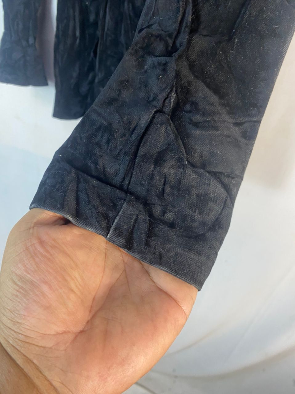 In the attic button black jacket