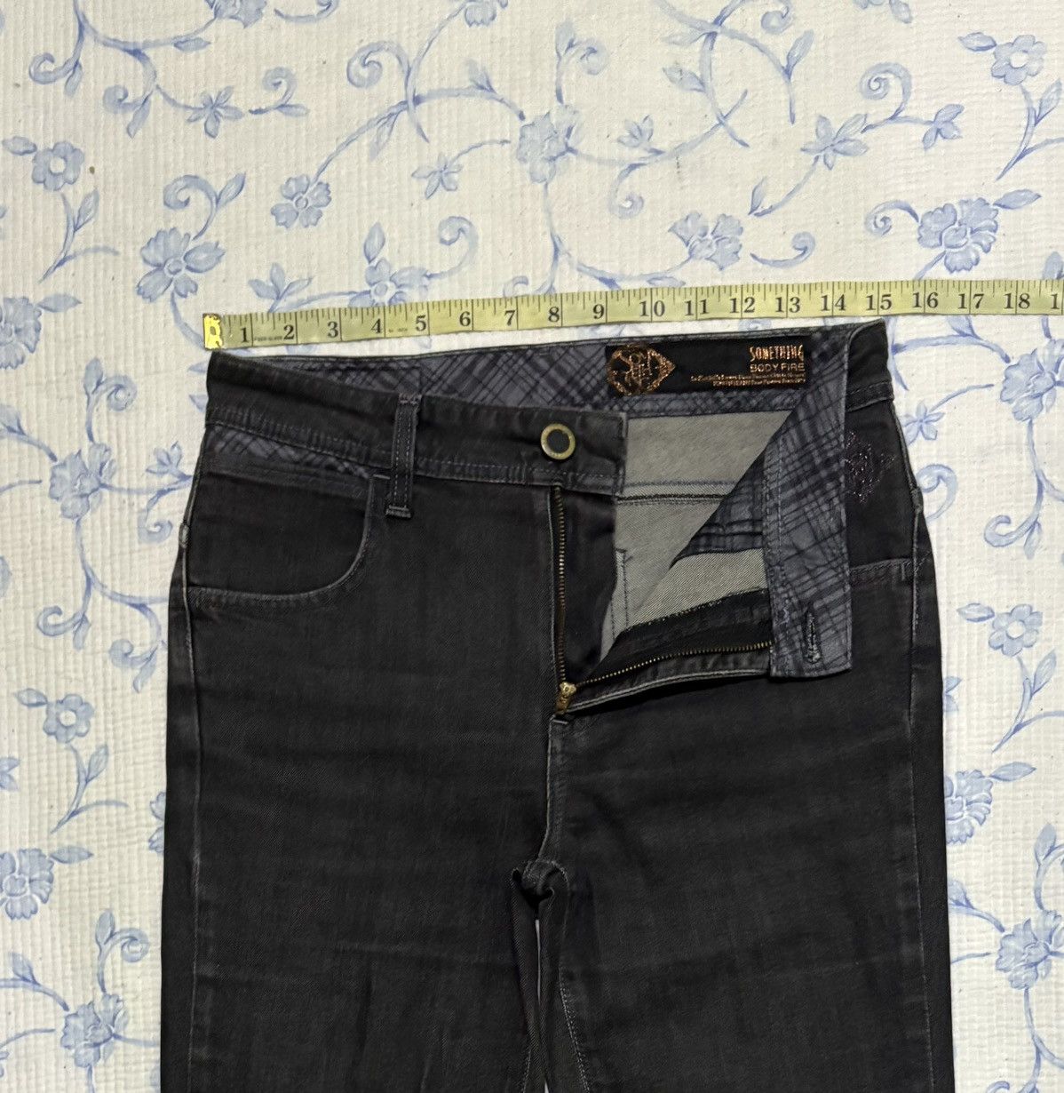 Edwin Japanese SomethingXEdwin Streetwear Flared Denim Size US 31 - 3 Thumbnail