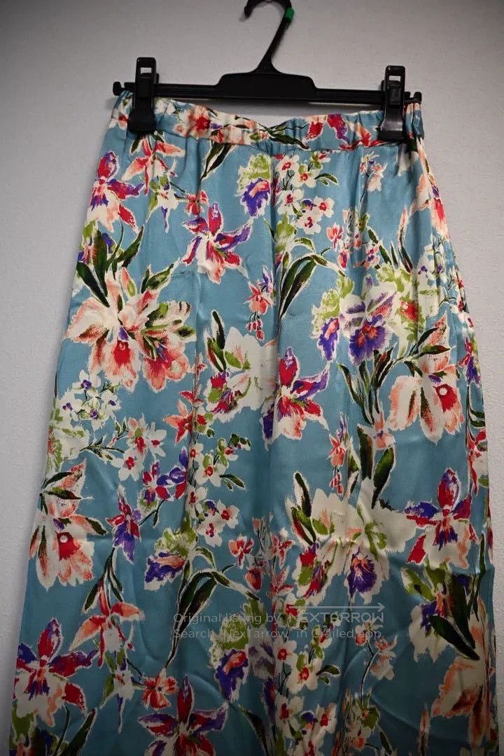 Junya Watanabe Junya Watanabe size S Floral Printed Wide Leg Pants Size 25" / US 0 / IT 36 - 2 Thumbnail