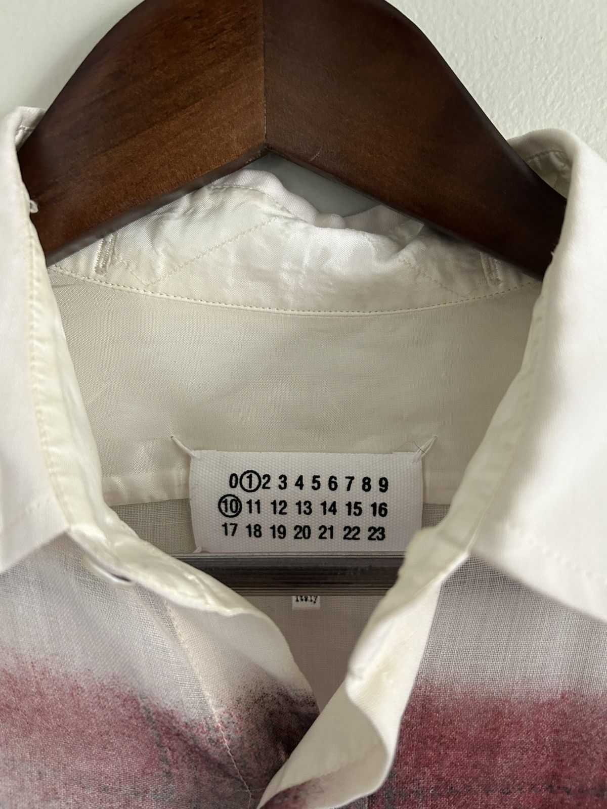 Maison Margiela Maison Margiela Pendleton Ombre Gradient Flannel Shirt Size US M / EU 48-50 / 2 - 3 Thumbnail
