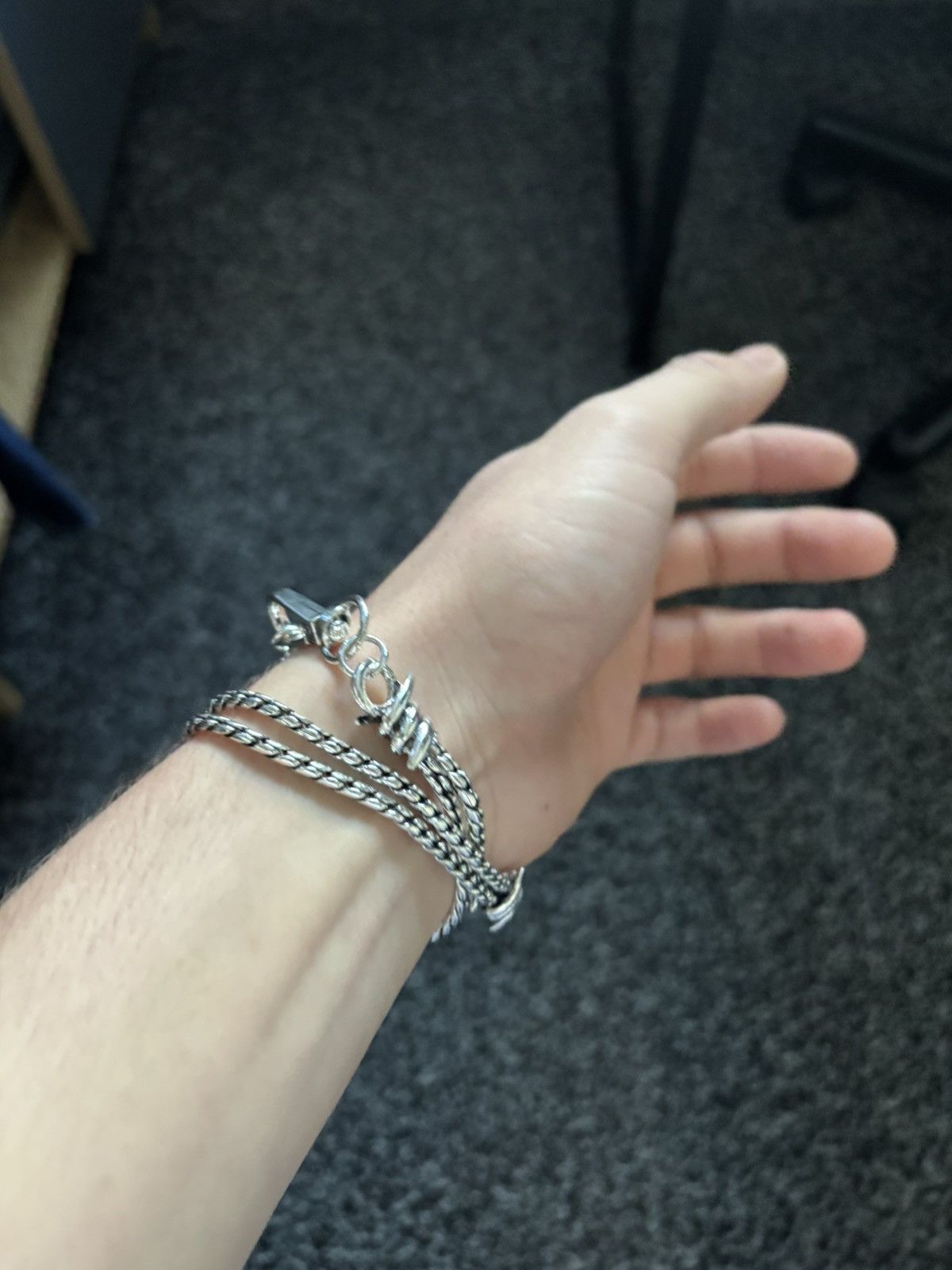 Vivienne Westwood Vivienne Westwood Barbed Wire Bracelet Size ONE SIZE - 3 Thumbnail