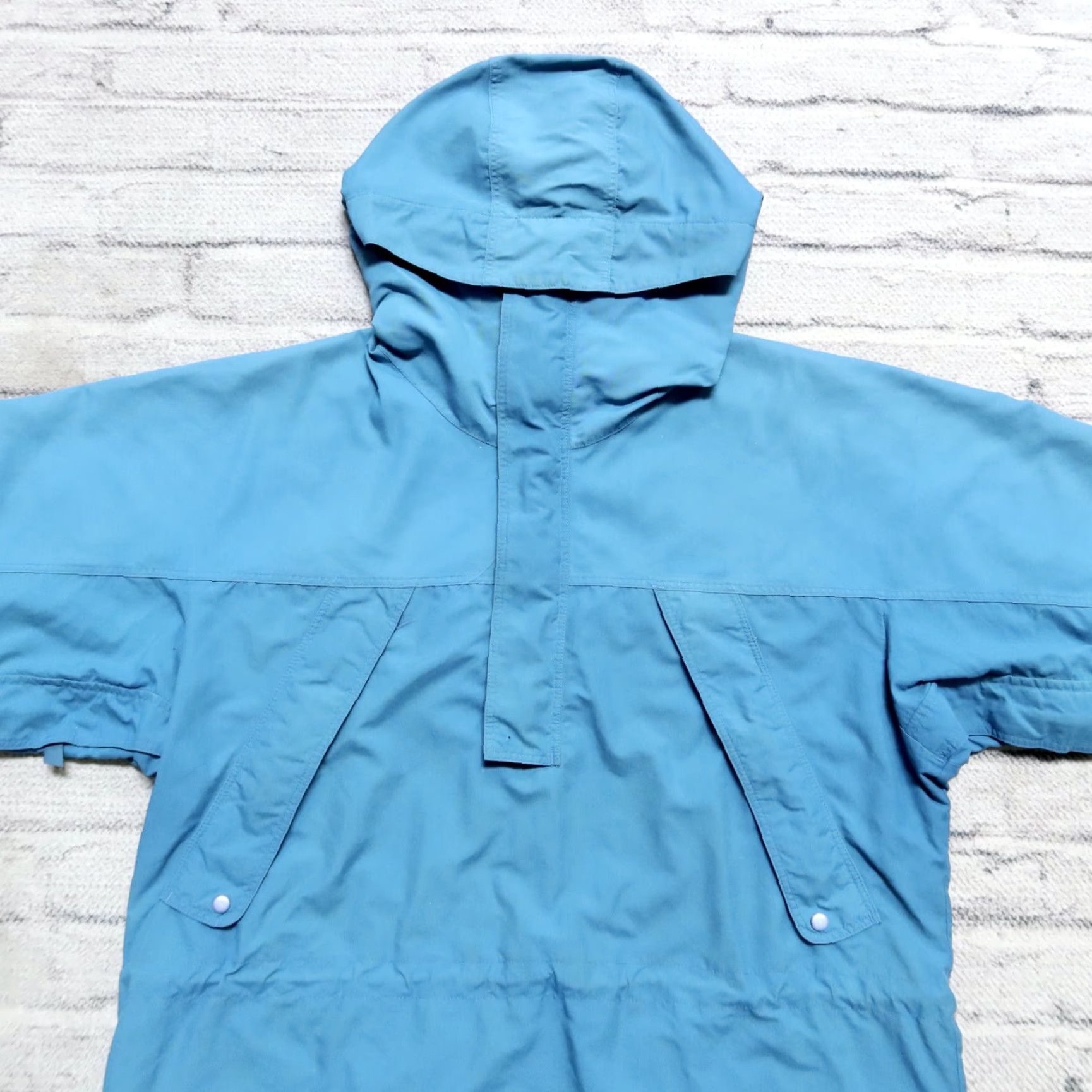 Patagonia Vintage Patagonia Pullover Parka Jacket M Blue Mens Size US M / EU 48-50 / 2 - 2 Thumbnail