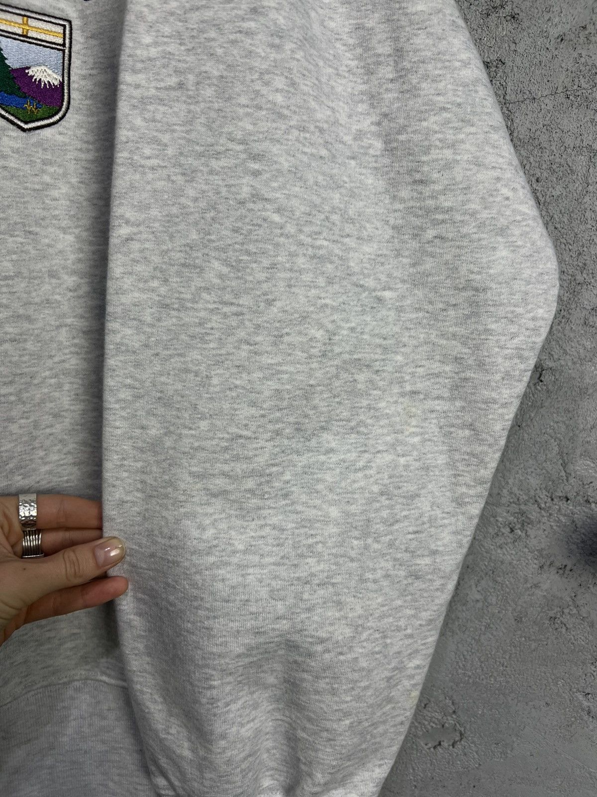 Supreme Supreme Mountain Grey Crewneck XL Size US XL / EU 56 / 4 - 9 Thumbnail