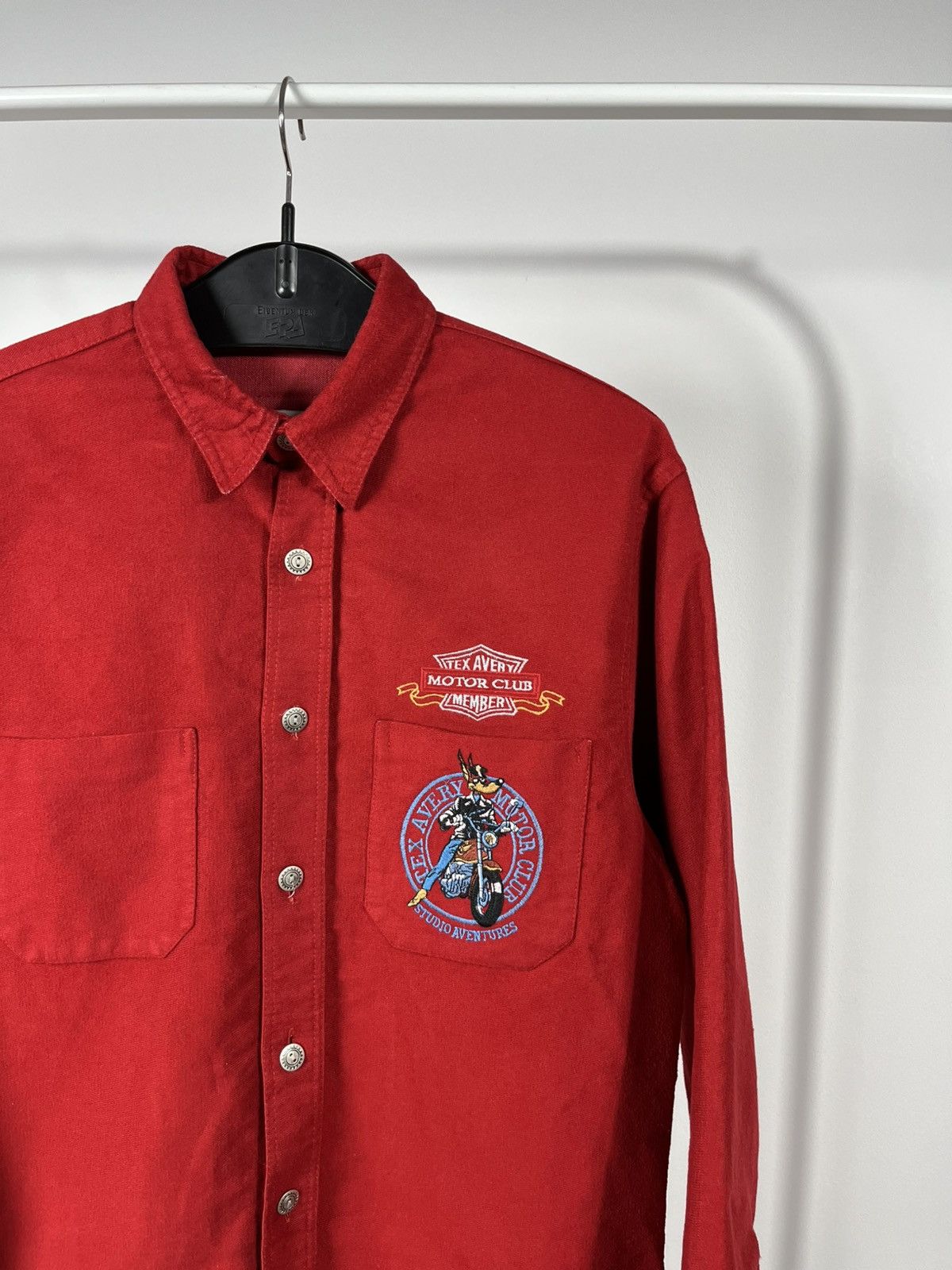 Other Tex Avery Motor Club Red Button Up Shirt Studio Aventures M Size US M / EU 48-50 / 2 - 2 Thumbnail