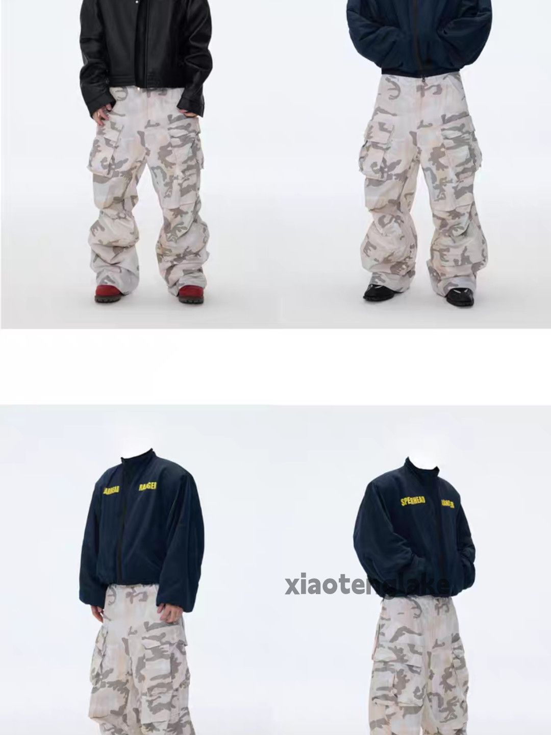 Vintage Unisex outdoor utility military loose hiphop cargo pants Size US 30 / EU 46 - 8 Thumbnail