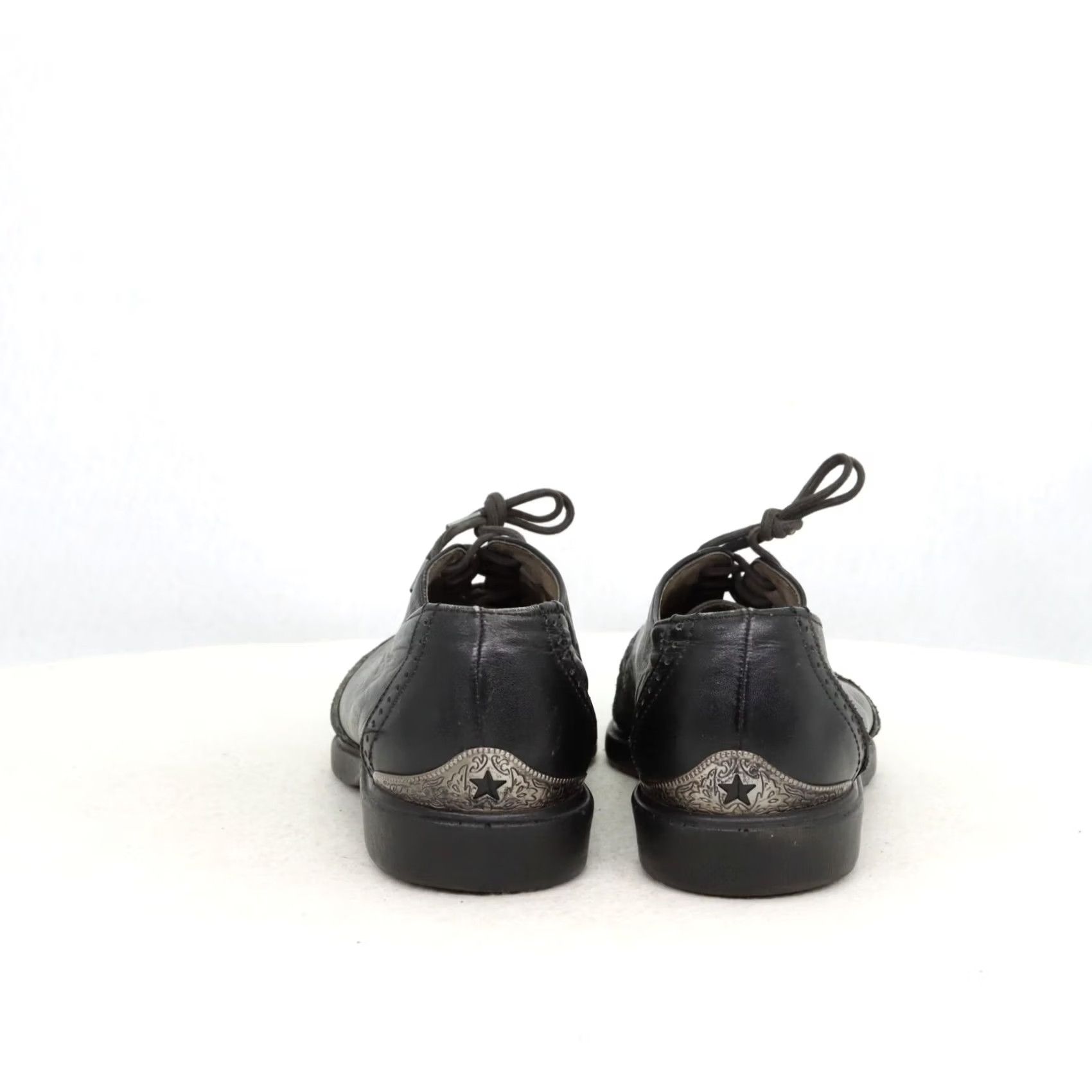Vintage VINTAGE ZODIAC USA WOMENS Size 9 Black Casual Shoes Metal Accents Size US 9 / IT 39 - 7 Thumbnail