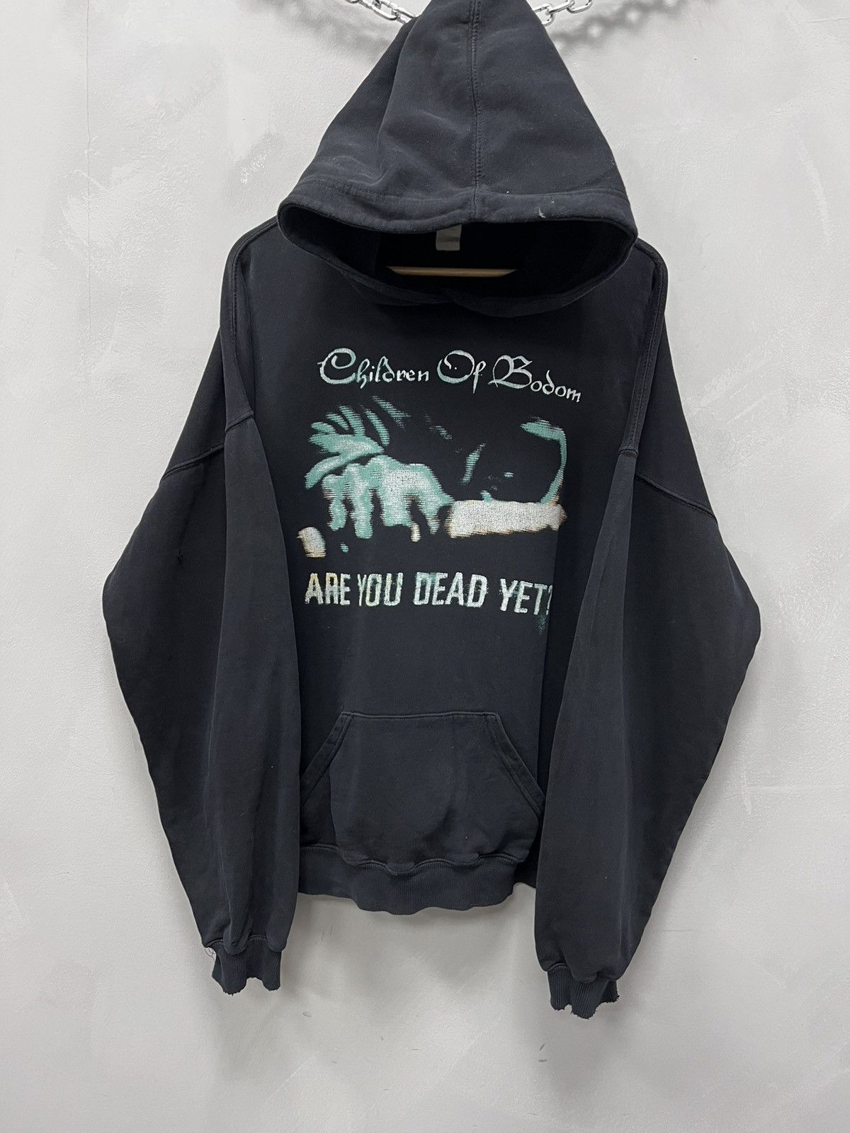 Band Tees × Vintage Vintage 90s Children Of Bodom Hoodie Size US L / EU 52-54 / 3 - 1 Thumbnail
