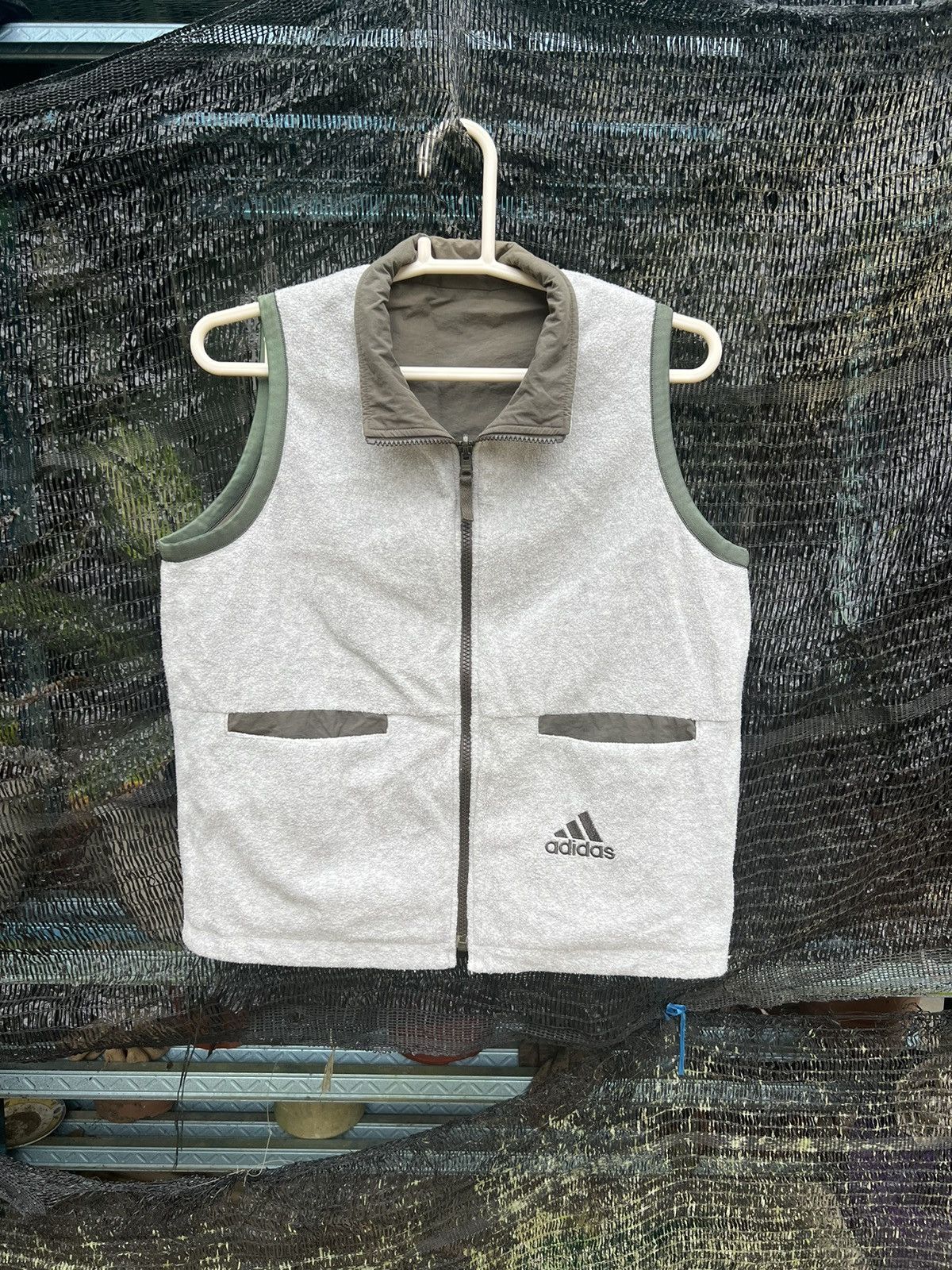 Adidas × Vintage Vintage adidas Rivisible vest Size US S / EU 44-46 / 1 - 1 Thumbnail