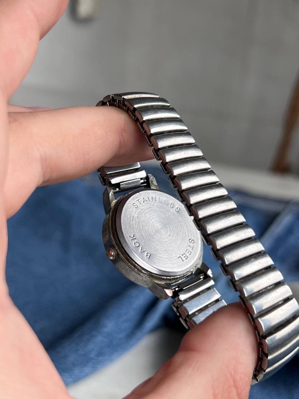 Vintage Vintage Chrome bracelet watch vintage avantgarde futuristic Size ONE SIZE - 7 Thumbnail