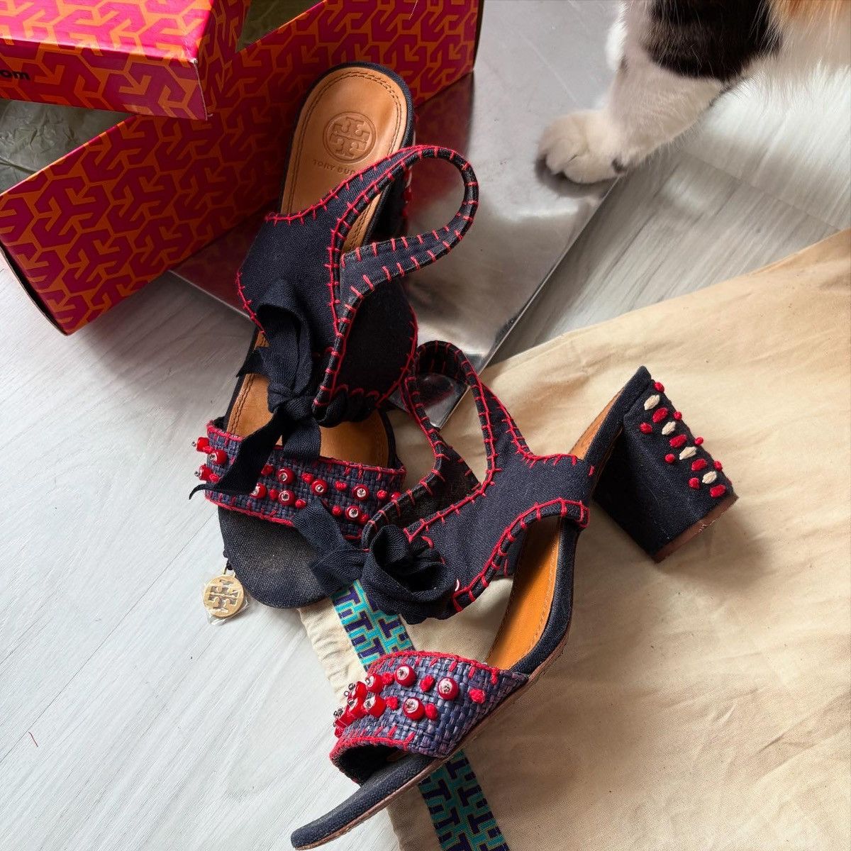 Tory Burch Tory Burch heels Size US 10.5 / IT 40.5 - 1 Thumbnail