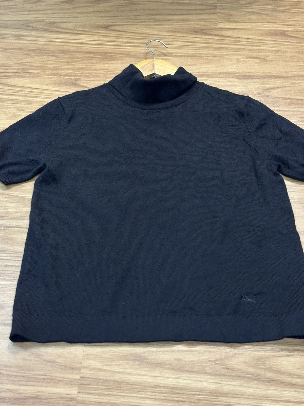 Burberry Burberry Turtle Neck Embroidered Mohair Knitwear Sweater Size US S / EU 44-46 / 1 - 8 Thumbnail