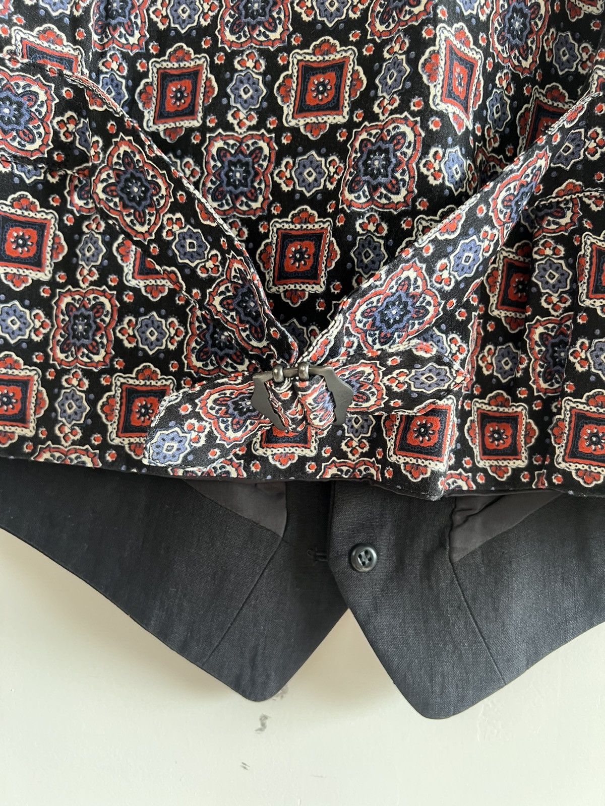 Yohji Yamamoto Yohji Yamamoto Costume D'Homme - Linen 7BS Tailored Vest Size US M / EU 48-50 / 2 - 6 Thumbnail