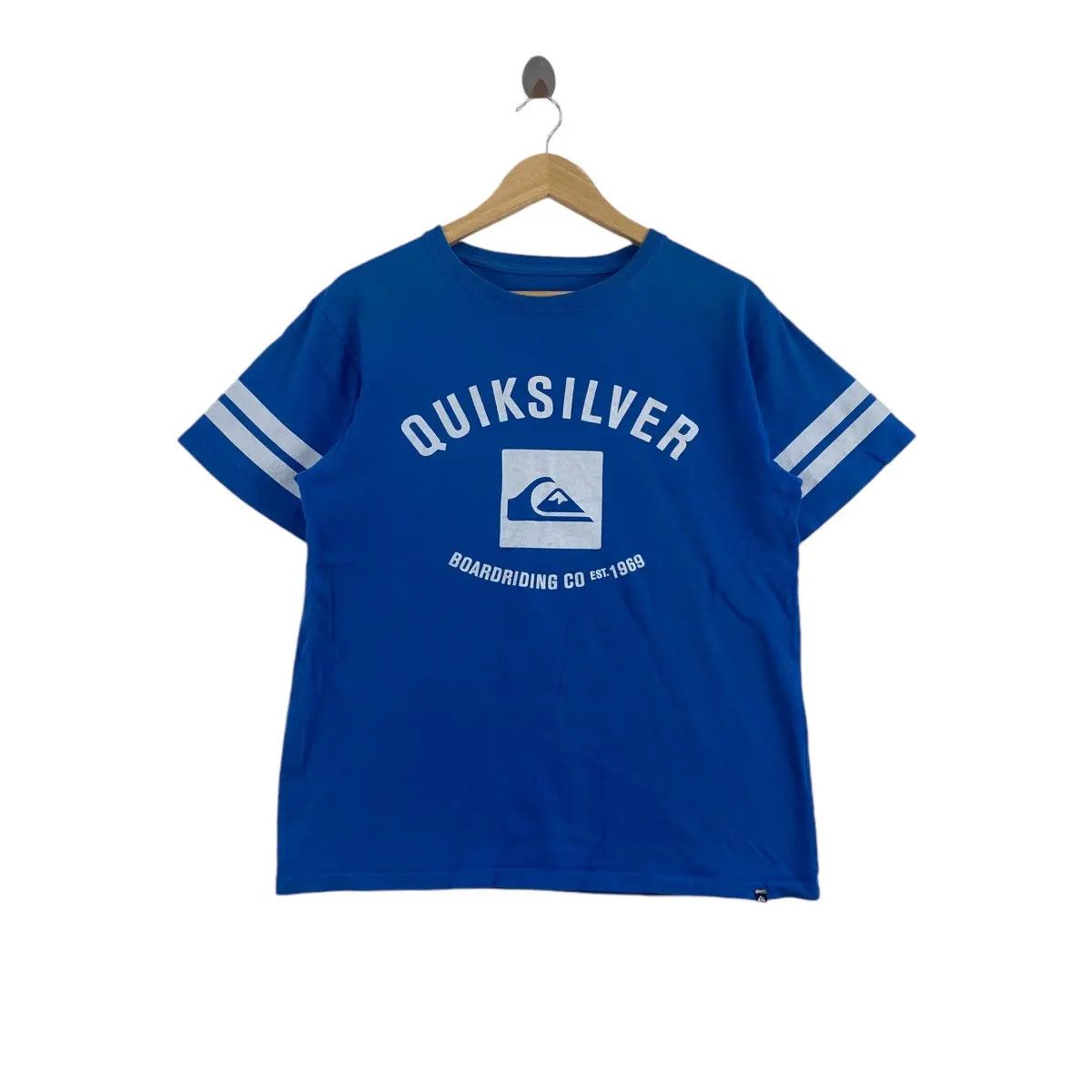 Quiksilver QUIKSILVER SURF BOARDRIDING Ringer Tee Shirt Top Summer Size M / US 6-8 / IT 42-44 - 1 Thumbnail