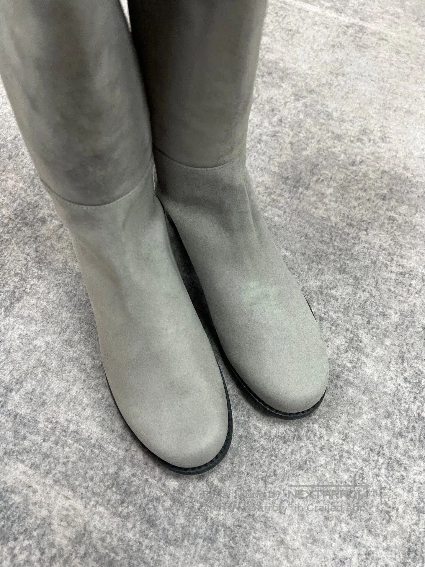 Stuart Weitzman gray over-the-knee boots by stuart weitzman. Size US 6 / IT 36 - 2 Thumbnail