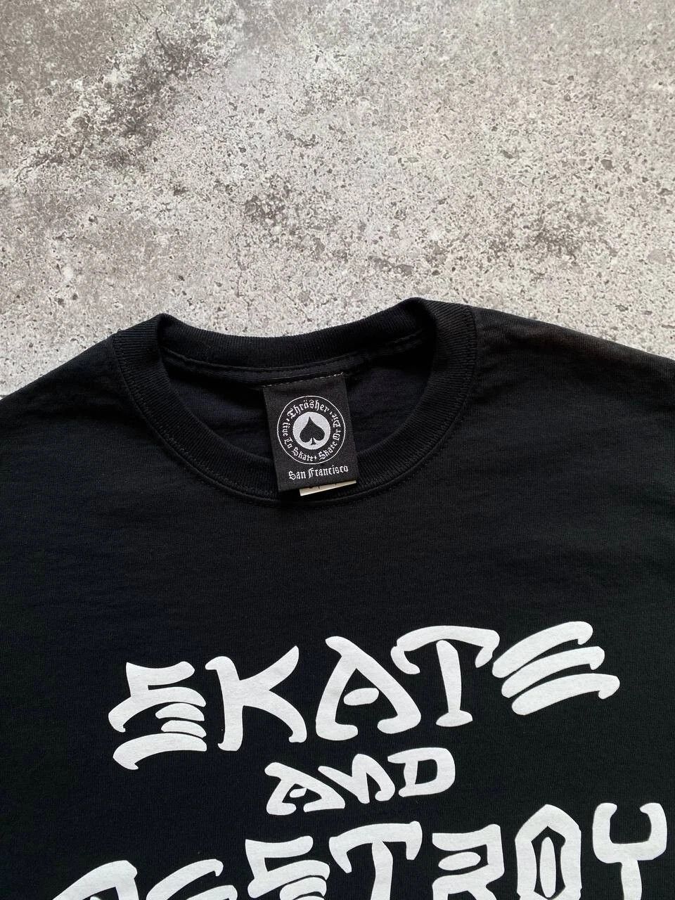 Thrasher THRASHER SKATE AND DESTROY TEE Size US L / EU 52-54 / 3 - 7 Thumbnail