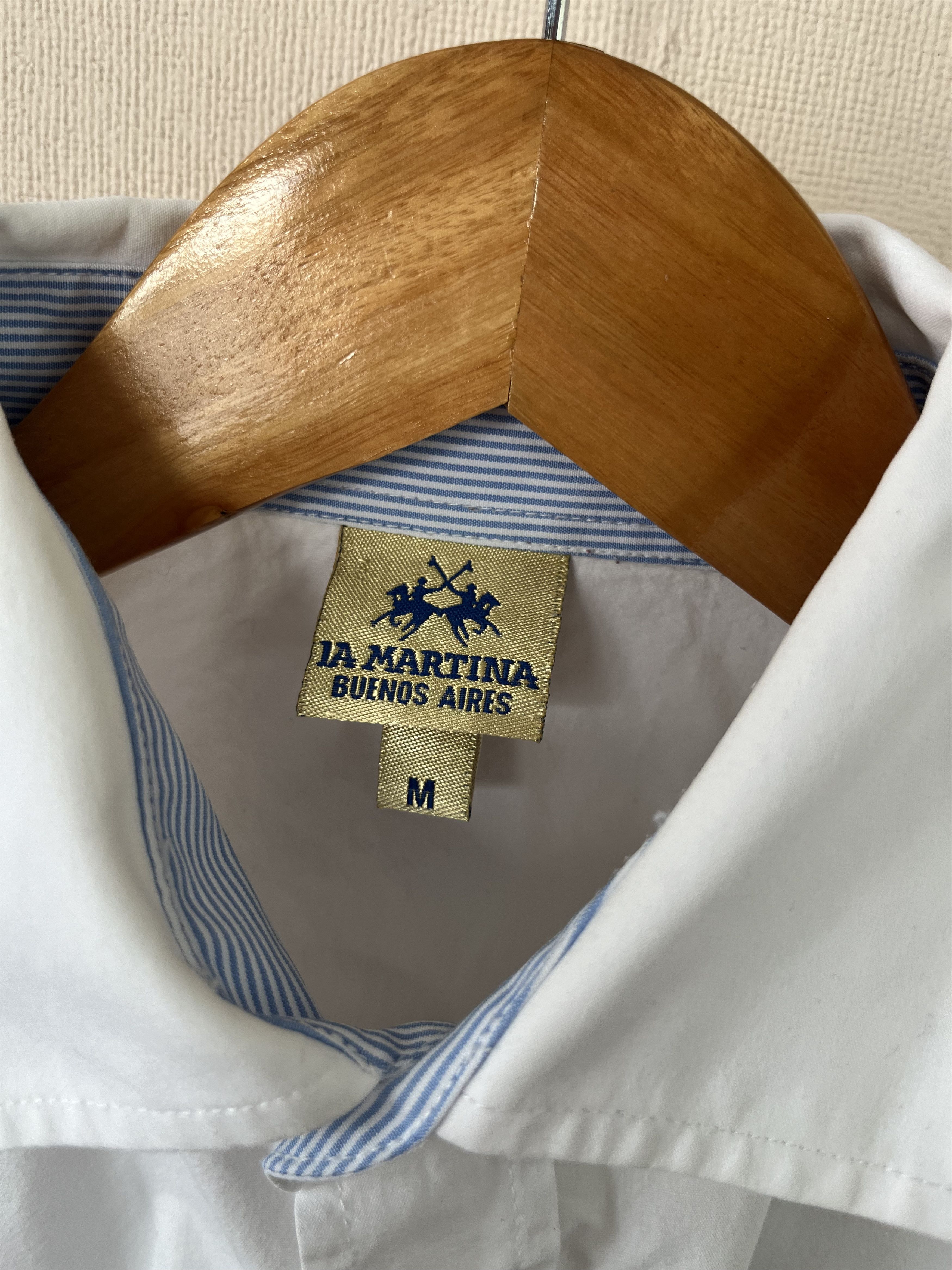 La Martina La Martina Collared Button-Down Shirt White DUBAI #3 Size US M / EU 48-50 / 2 - 7 Thumbnail