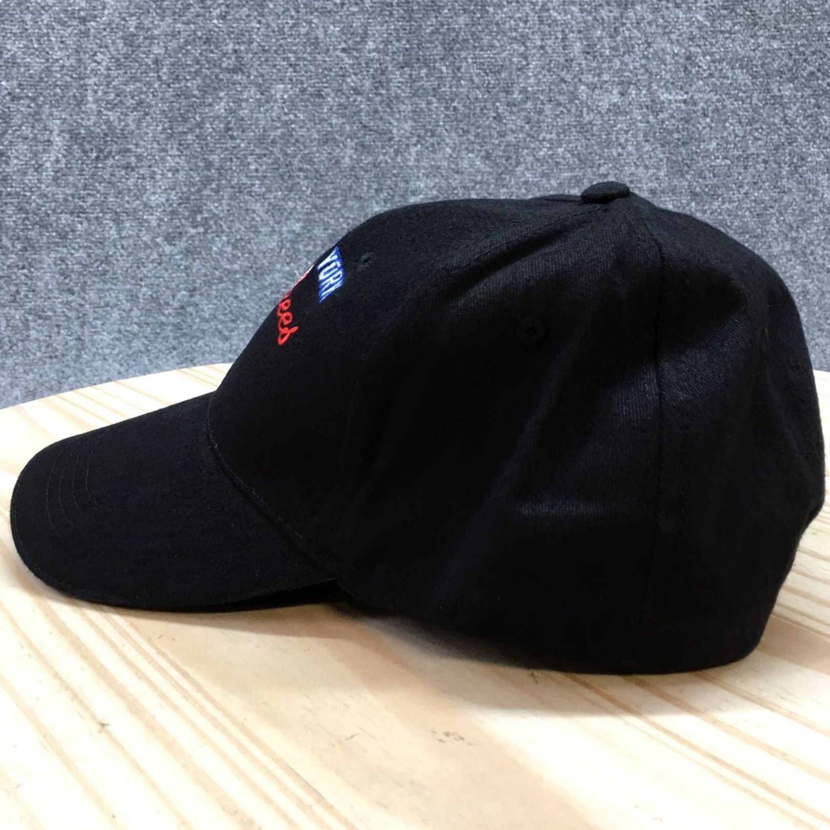 MLB MLB New York Yankees Baseball Cap Mens Black OS Adjustable Embroidered Logo Size ONE SIZE - 4 Thumbnail