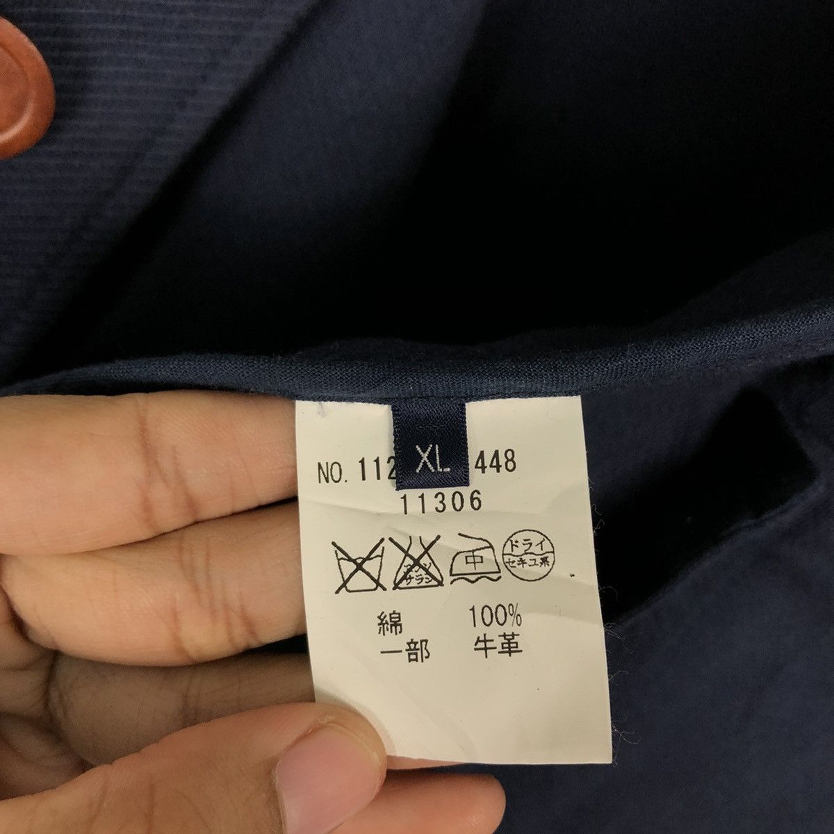 Japanese Brand 🔥VINTAGE CHORE JACKET BUTTON STRIPED LINING SHIPS JAPAN Size US XL / EU 56 / 4 - 18 Thumbnail
