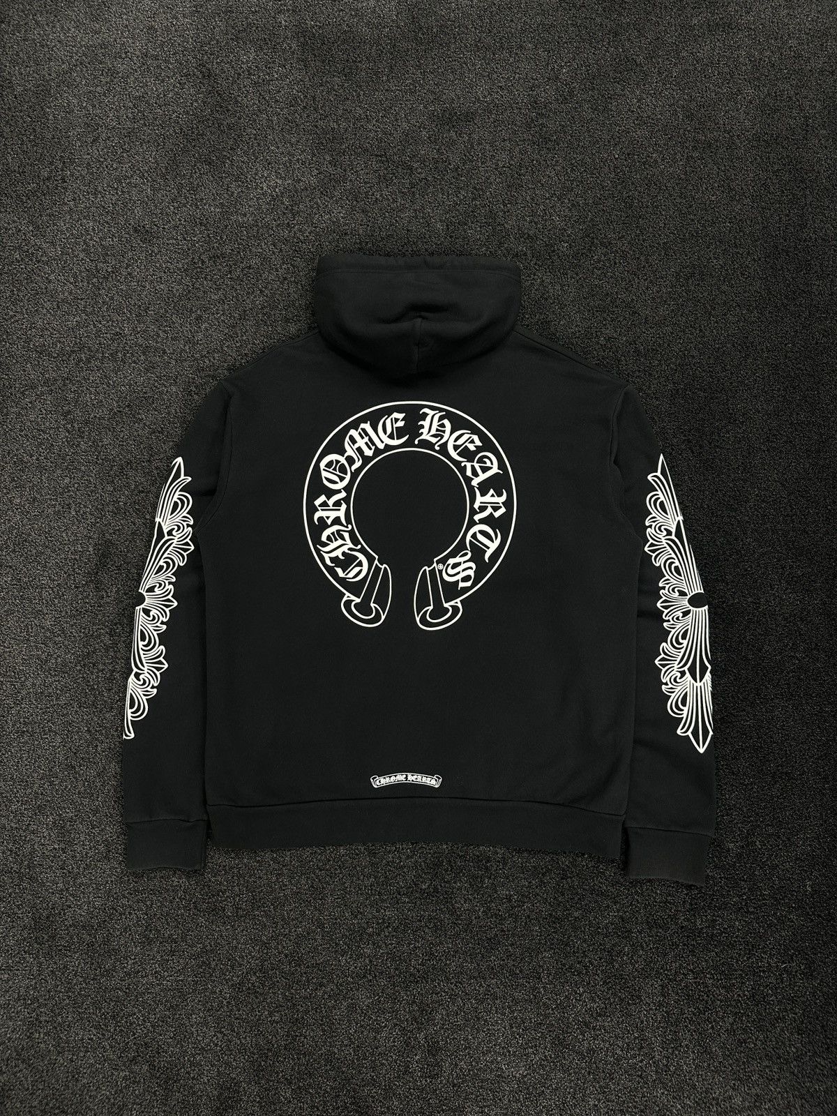 Chrome Hearts Chrome Hearts Horseshoe Floral Hoodie Black Medium Size US M / EU 48-50 / 2 - 4 Thumbnail