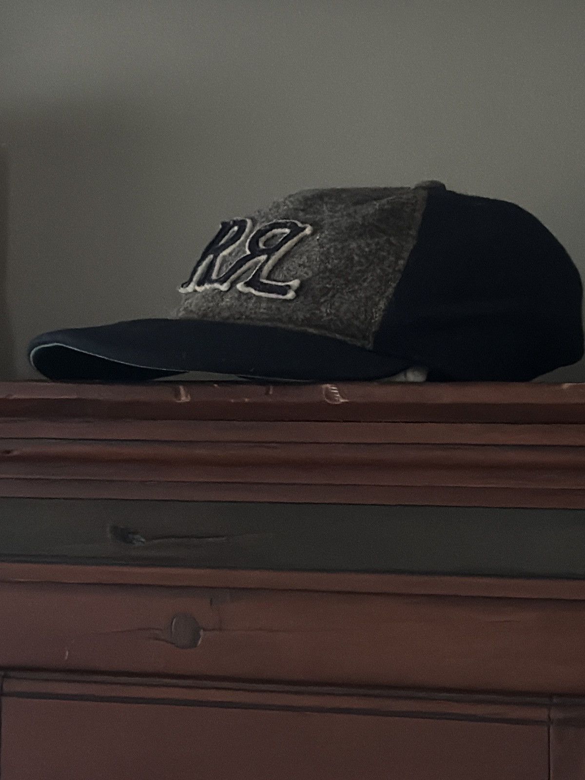 RRL Ralph Lauren RRL Logo Wool Ball Hat Size ONE SIZE - 1 Thumbnail