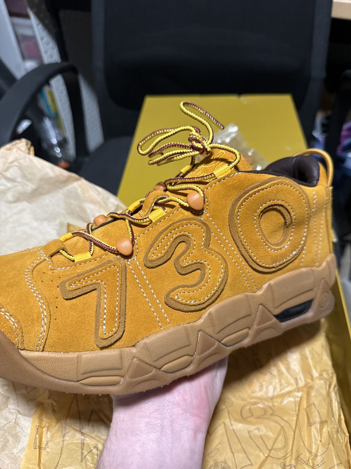 Asspizza WHEAT 730 FOOTWEAR BALLER PRO Size US 10.5 / EU 43-44 - 7 Thumbnail