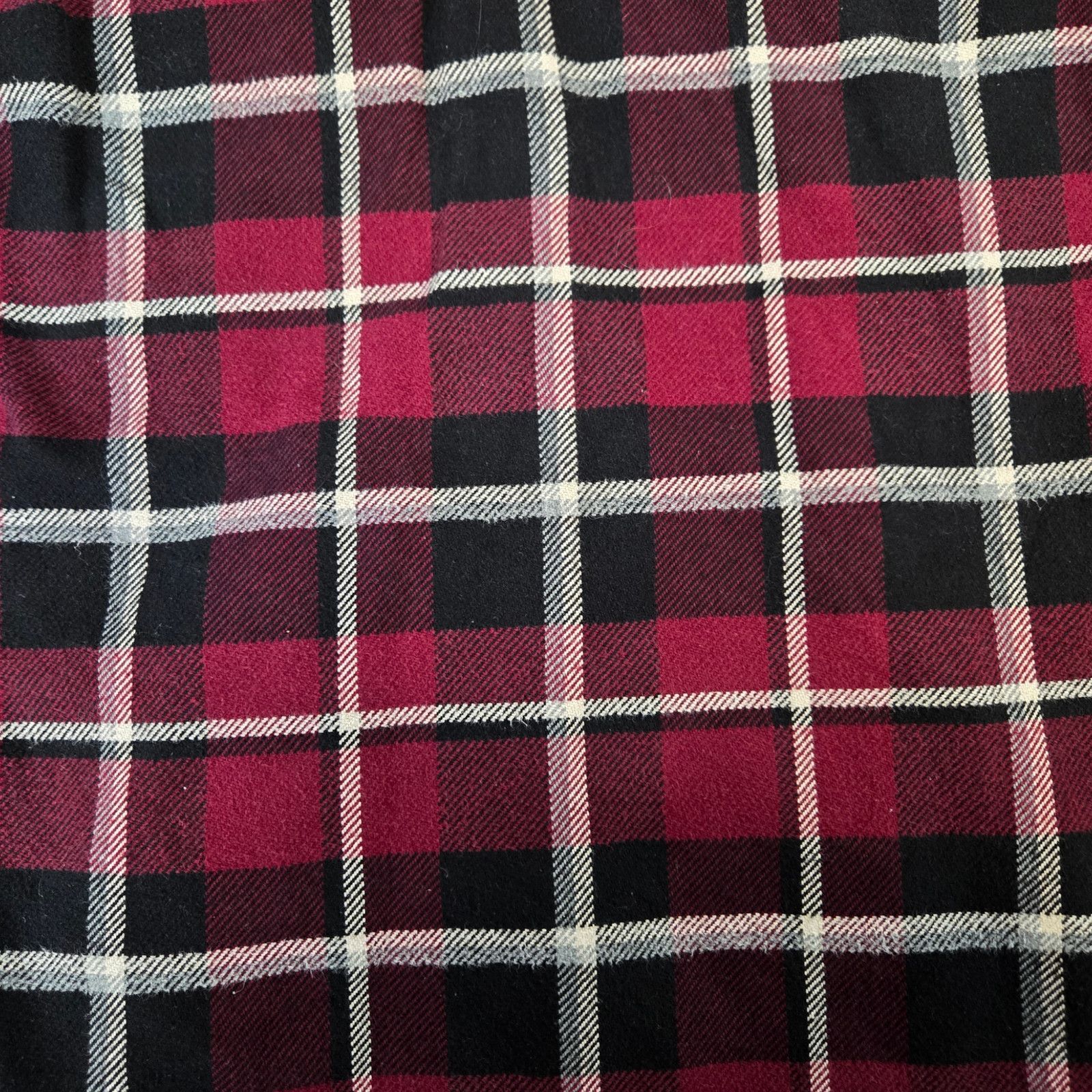 St. Johns Bay Dark Cherry Red Plaid Flannel Size Large Size US L / EU 52-54 / 3 - 7 Thumbnail